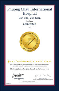 Con dấu vàng JCI về tiêu chuẩn chất lượng bệnh viện & an toàn người bệnh từ Hoa Kỳ