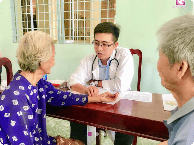 Medical examination for people in remote areas