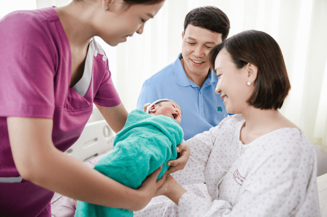 Quy trình sanh an toàn, đảm bảo kiểm soát nhiễm khuẩn tốt cho cả mẹ và bé sơ sinh được thực hiện nghiêm ngặt và đảm bảo quy trình chuẩn tại Phương Châu