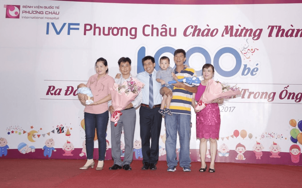 In 2017, Phuong Chau welcomed 1,000 IVF babies born using in vitro fertilization