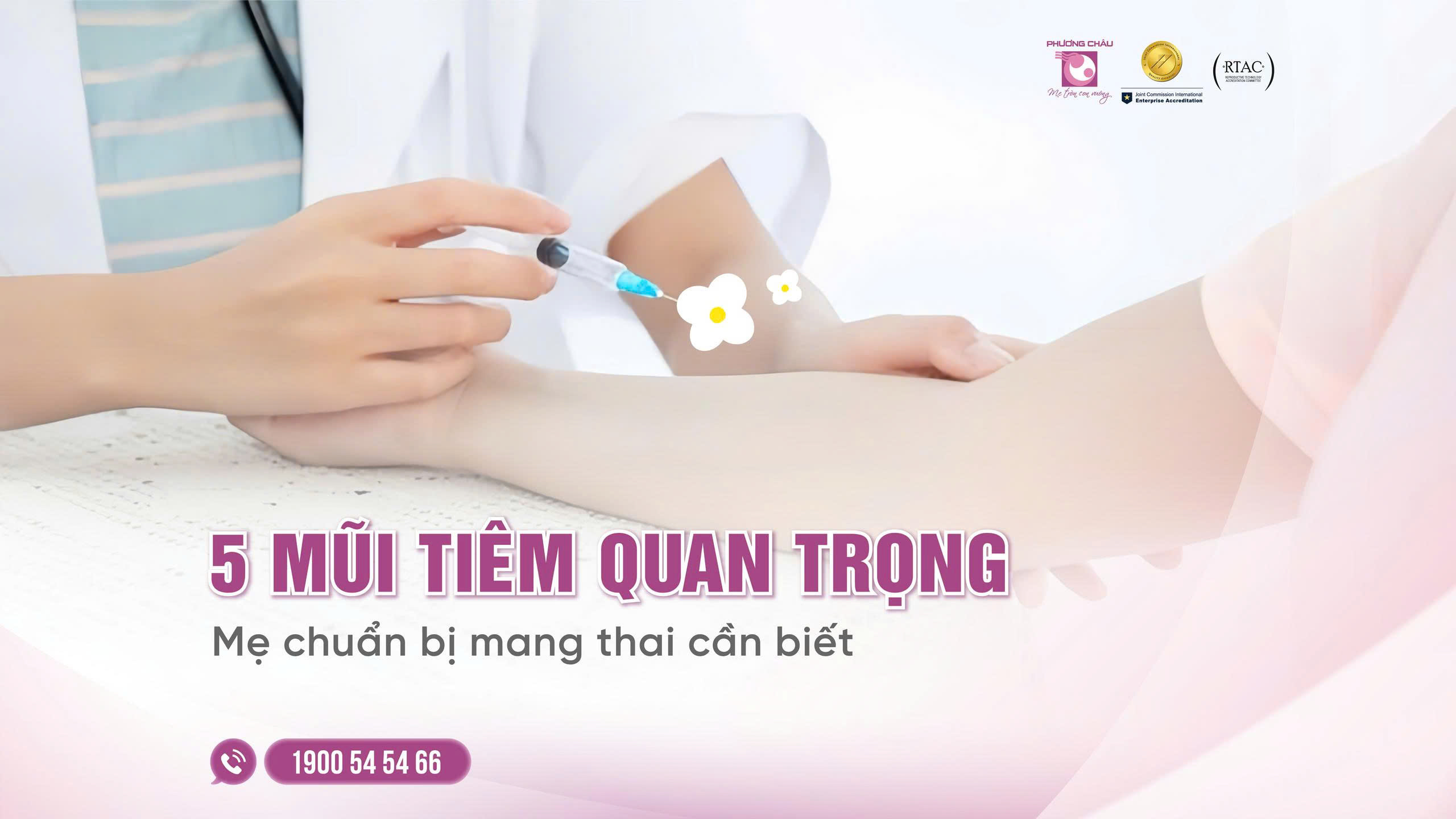 5 mũi tiêm quan trọng mẹ chuẩn bị mang thai cần biết