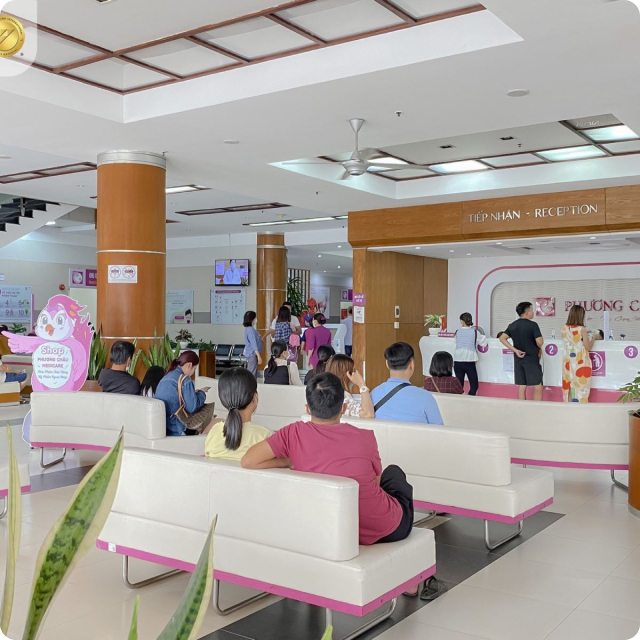 The pediatric clinics and inpatient rooms at Phuong Chau International Hospital in Saigon are designed to be friendly