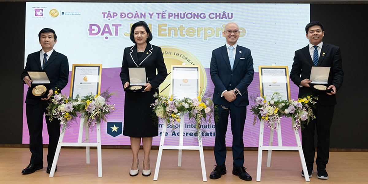 Tập Đoàn Y Tế Phương Châu trở thành một trong 10 tập đoàn y tế toàn cầu  và đầu tiên tại Đông Nam Á đạt chứng nhận danh giá JCI Enterprise