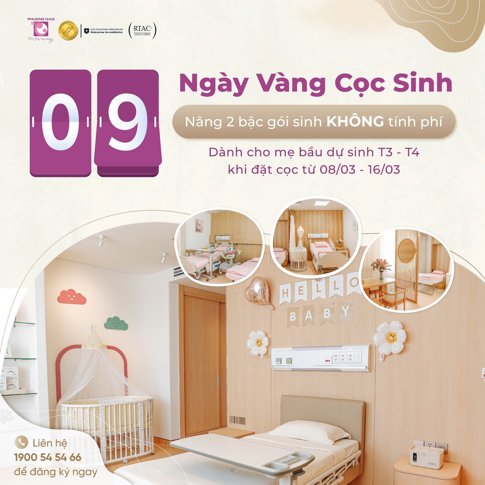 CHƯƠNG TRÌNH ƯU ĐÃI ĐẶC BIỆT NÂNG 2 HẠNG GÓI SINH KHÔNG TÍNH PHÍ