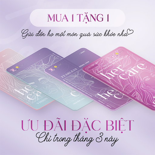 Hercare: Ưu đãi mua 1 tăng 1, đặc biệt chỉ trong tháng 3