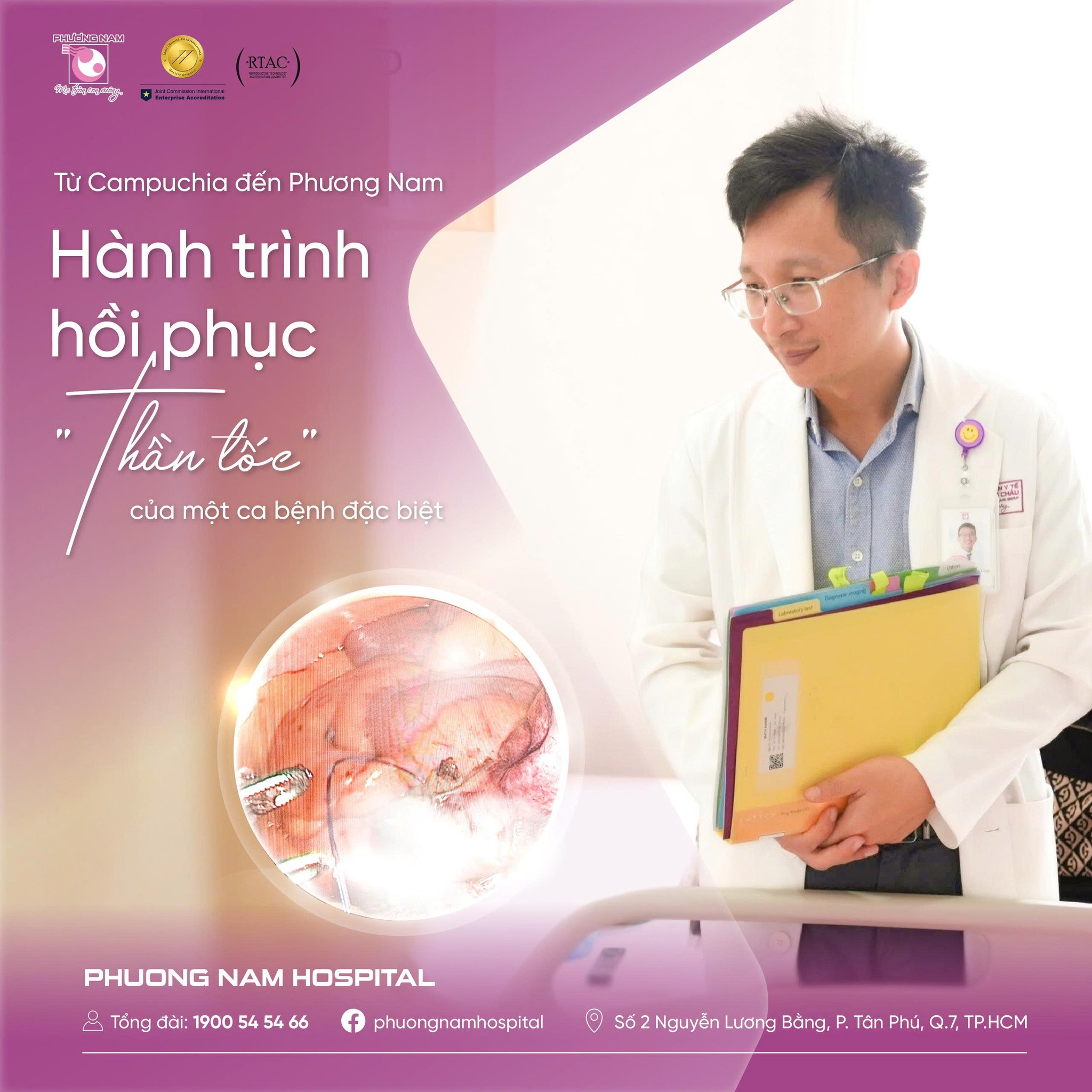 Từ Campuchia đến Phương Nam: Hành trình hồi phục “thần tốc” của một ca bệnh đặc biệt
