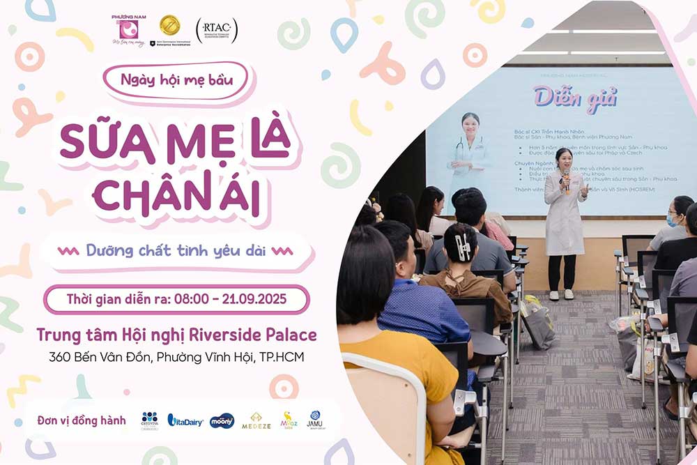 Ngày hội mẹ bầu: Sữa mẹ là chân ái 2025
