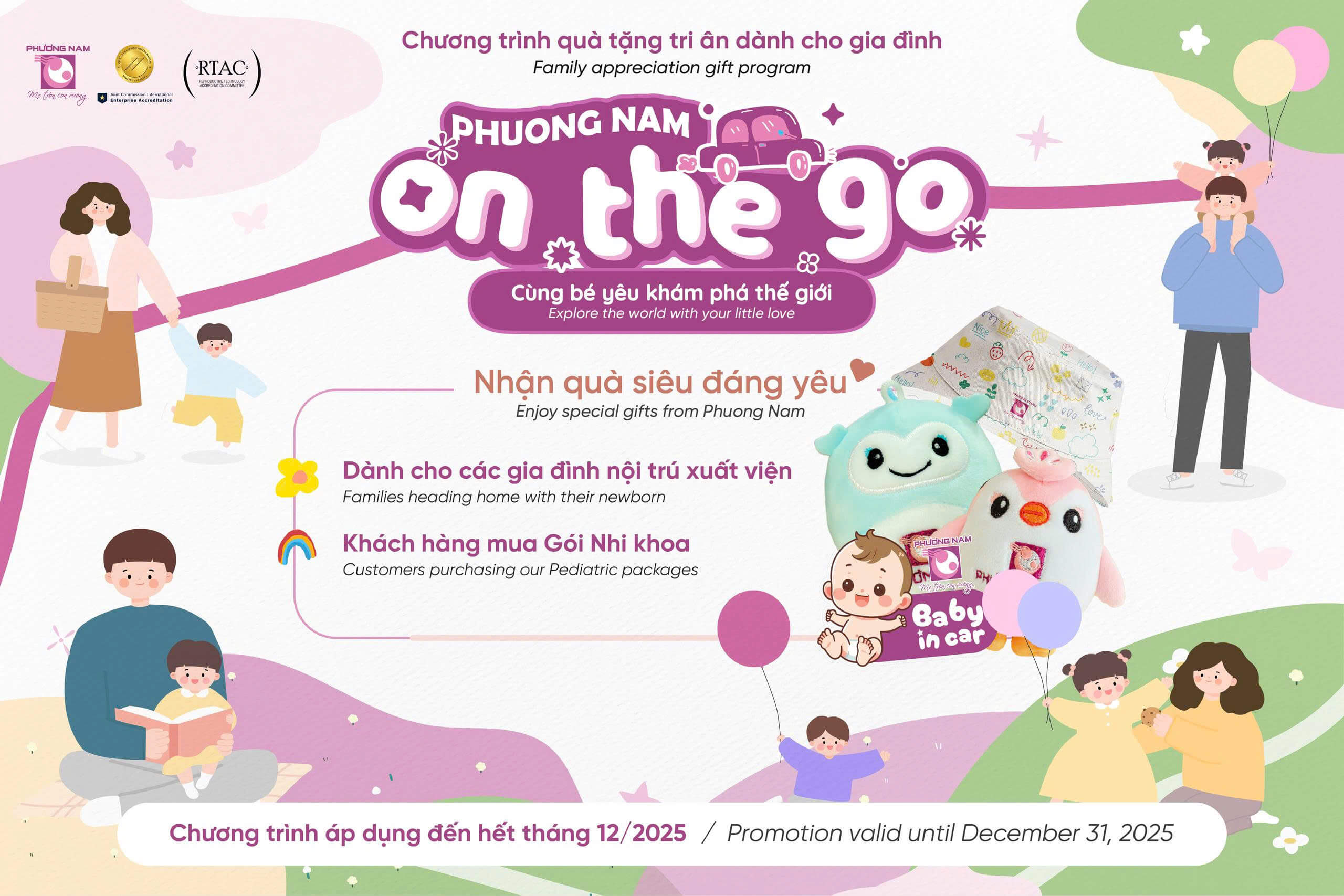 Phương Nam On The Go  - Mua gói khám nhận quà siêu xinh
