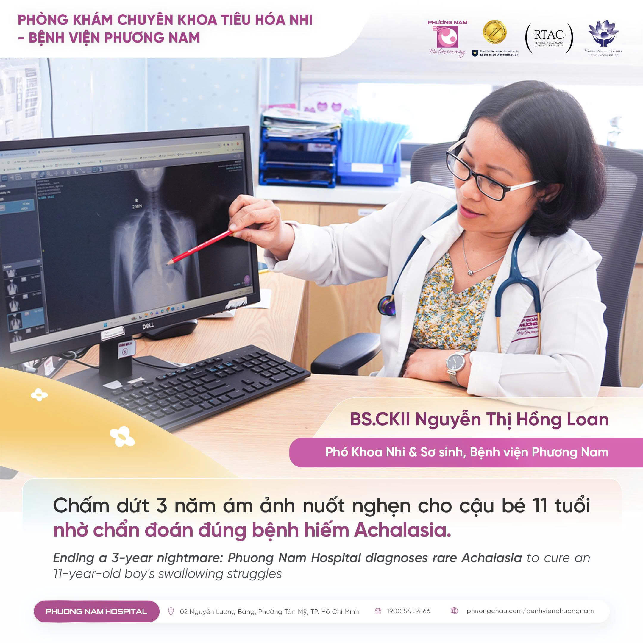 Uống nước cũng nghẹn, bé trai 3 năm khổ vì bệnh hiếm, từng bị chẩn đoán nhầm