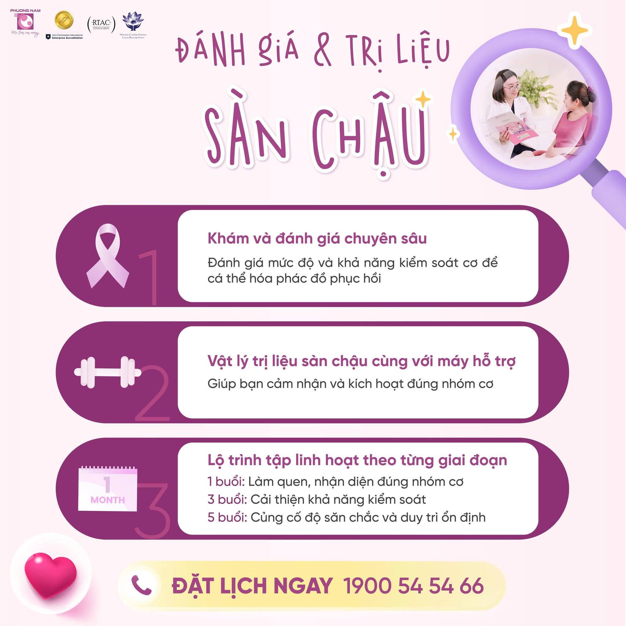Đánh Giá & Điều Trị Sàn Chậu - Lấy lại cảm giác “cơ thể thuộc về mình”