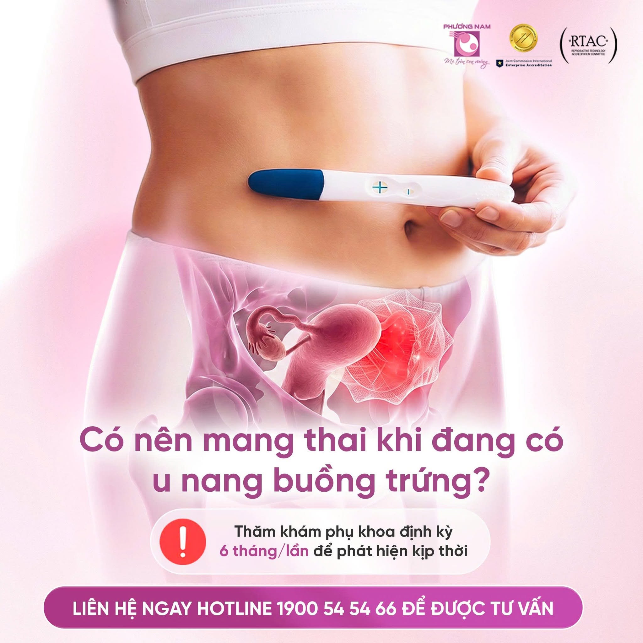 Đừng Để U Nang Buồng trứng Lấy Đi Thiên Chức Làm Mẹ Của Bạn