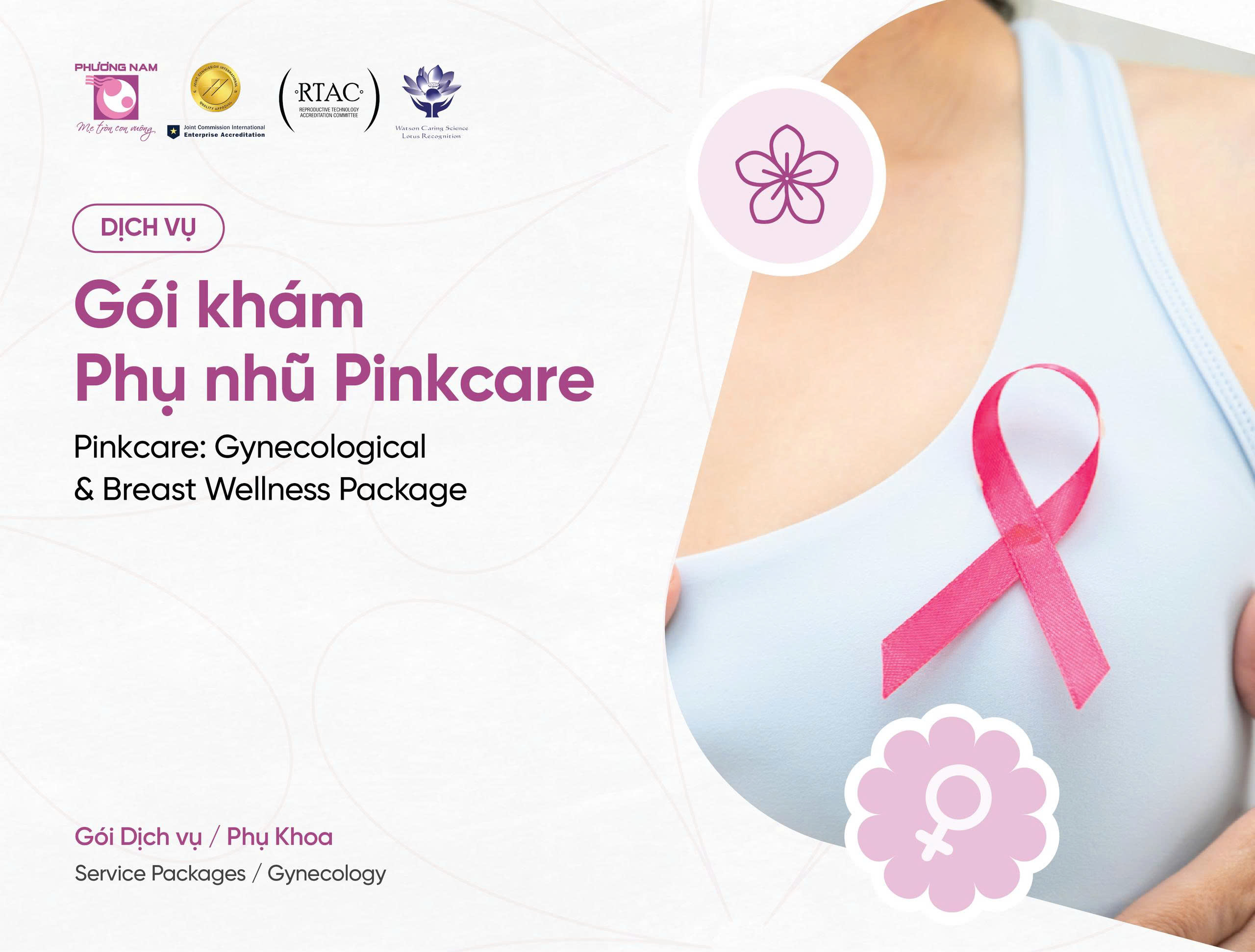 Gói khám Phụ Nhũ Pinkcare