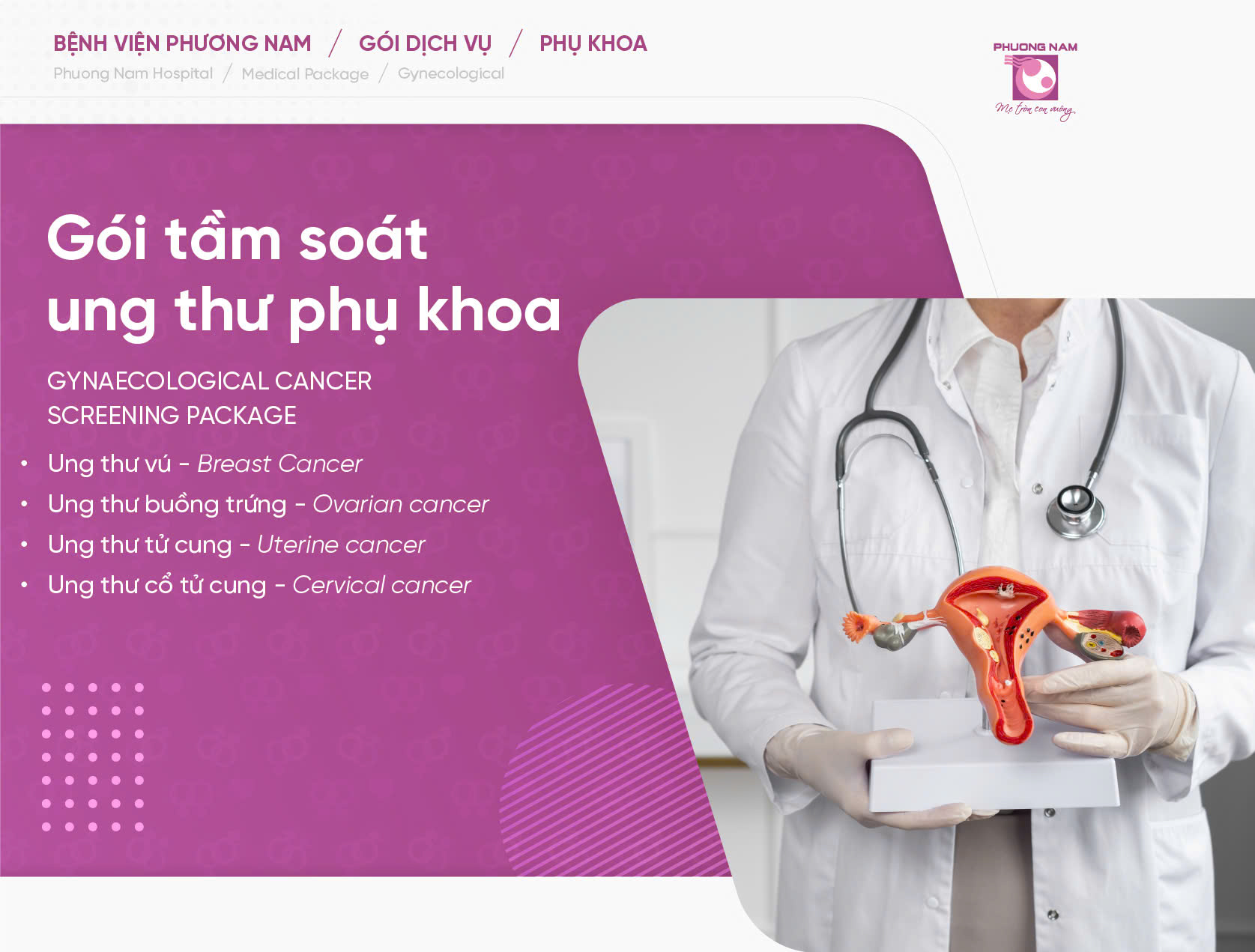 Gói khám tầm soát ung thư phụ khoa