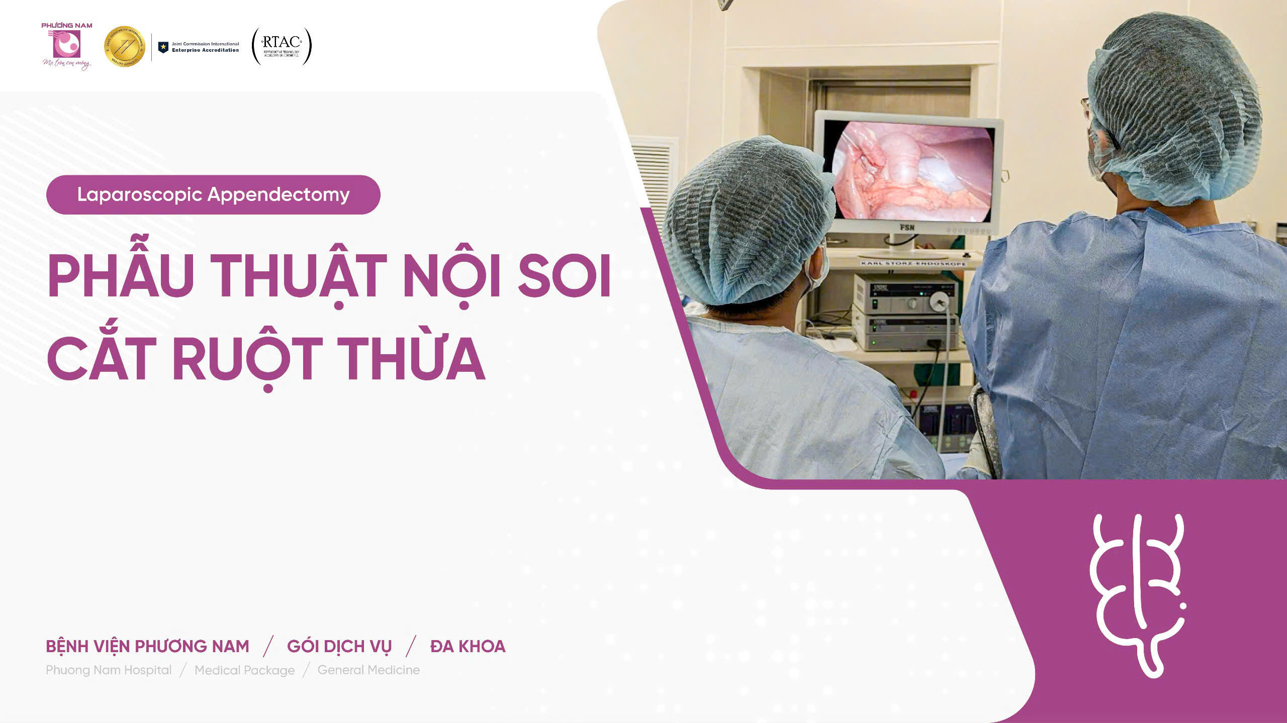 Phẫu thuật ngoại khoa - cắt ruột thừa