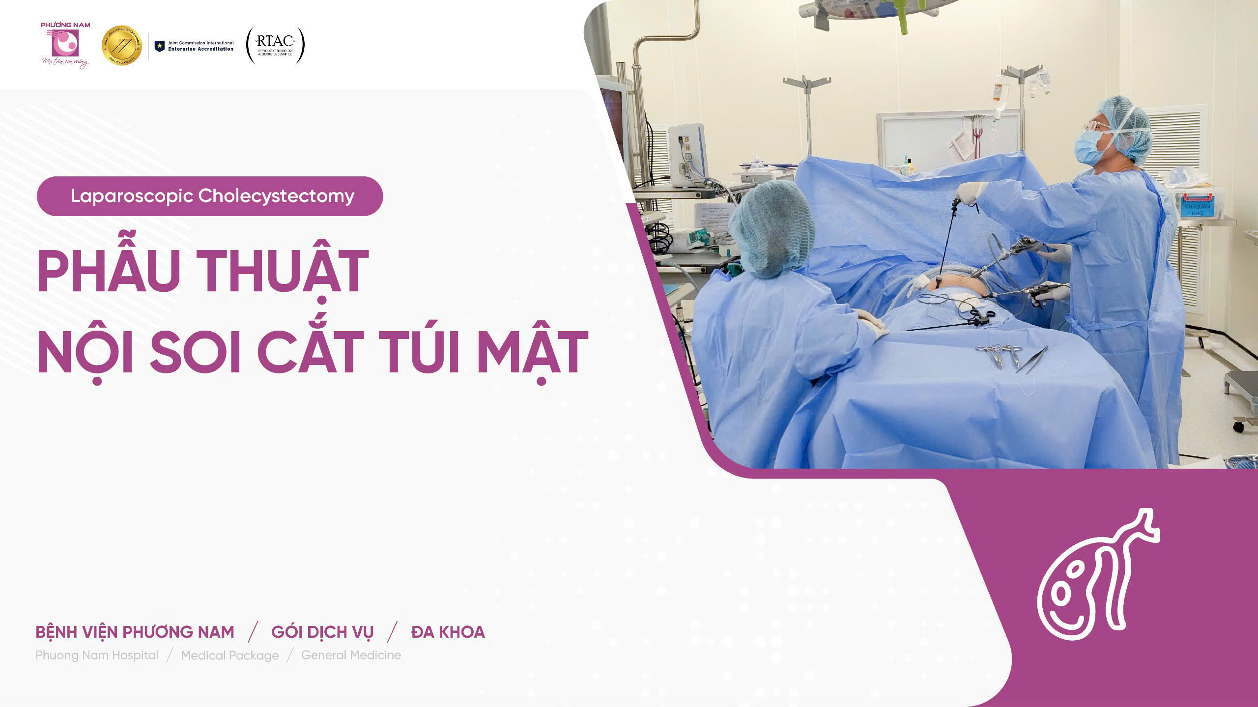 Phẫu thuật ngoại khoa - cắt túi mật