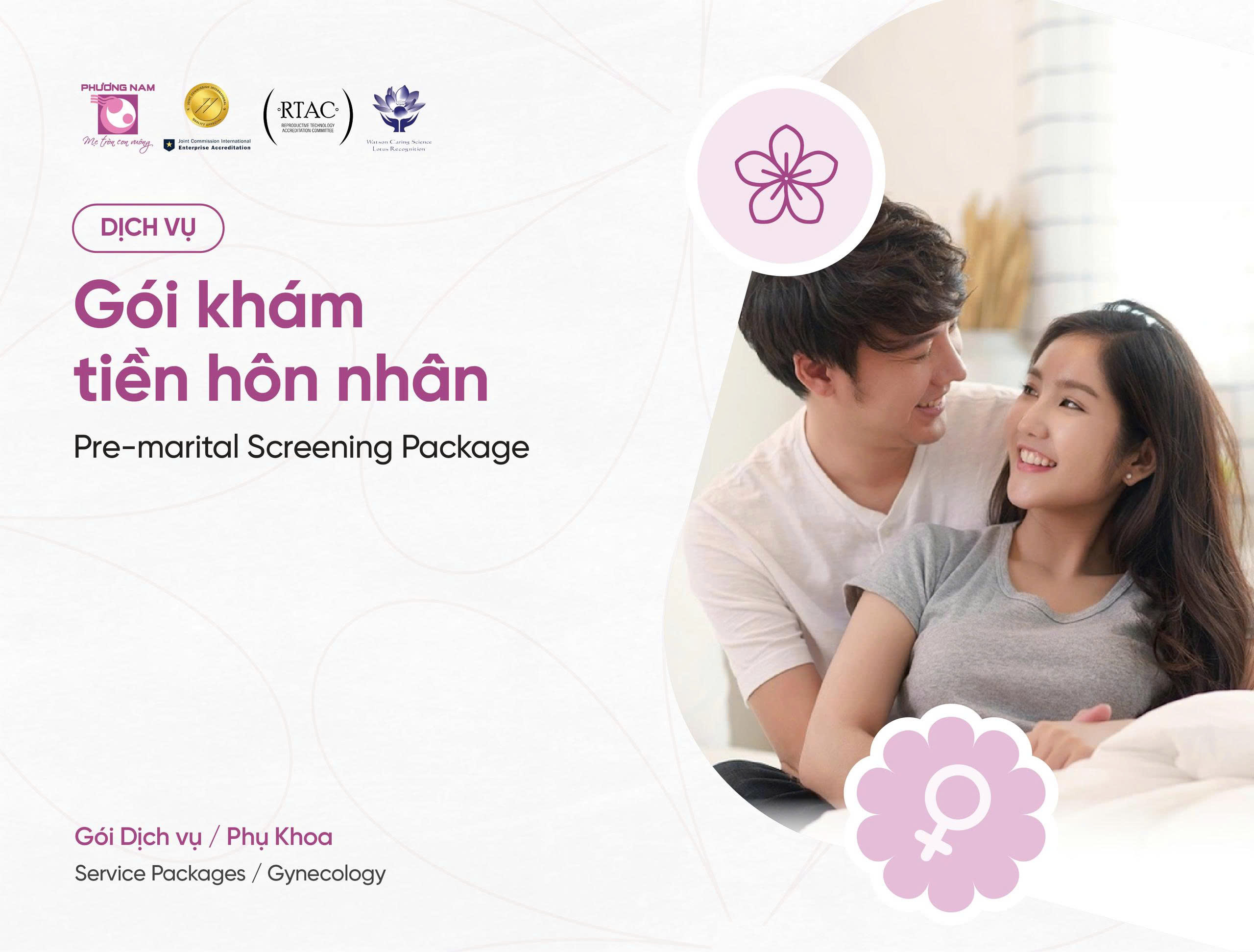 Gói khám sức khỏe tiền hôn nhân