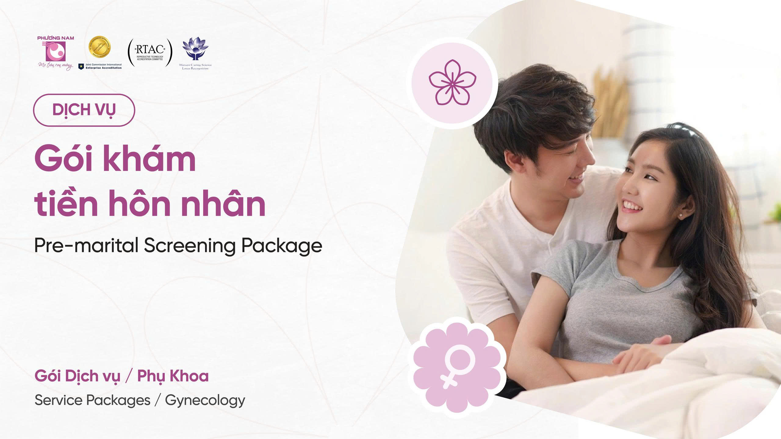 Gói khám sức khỏe Tiền Hôn Nhân
