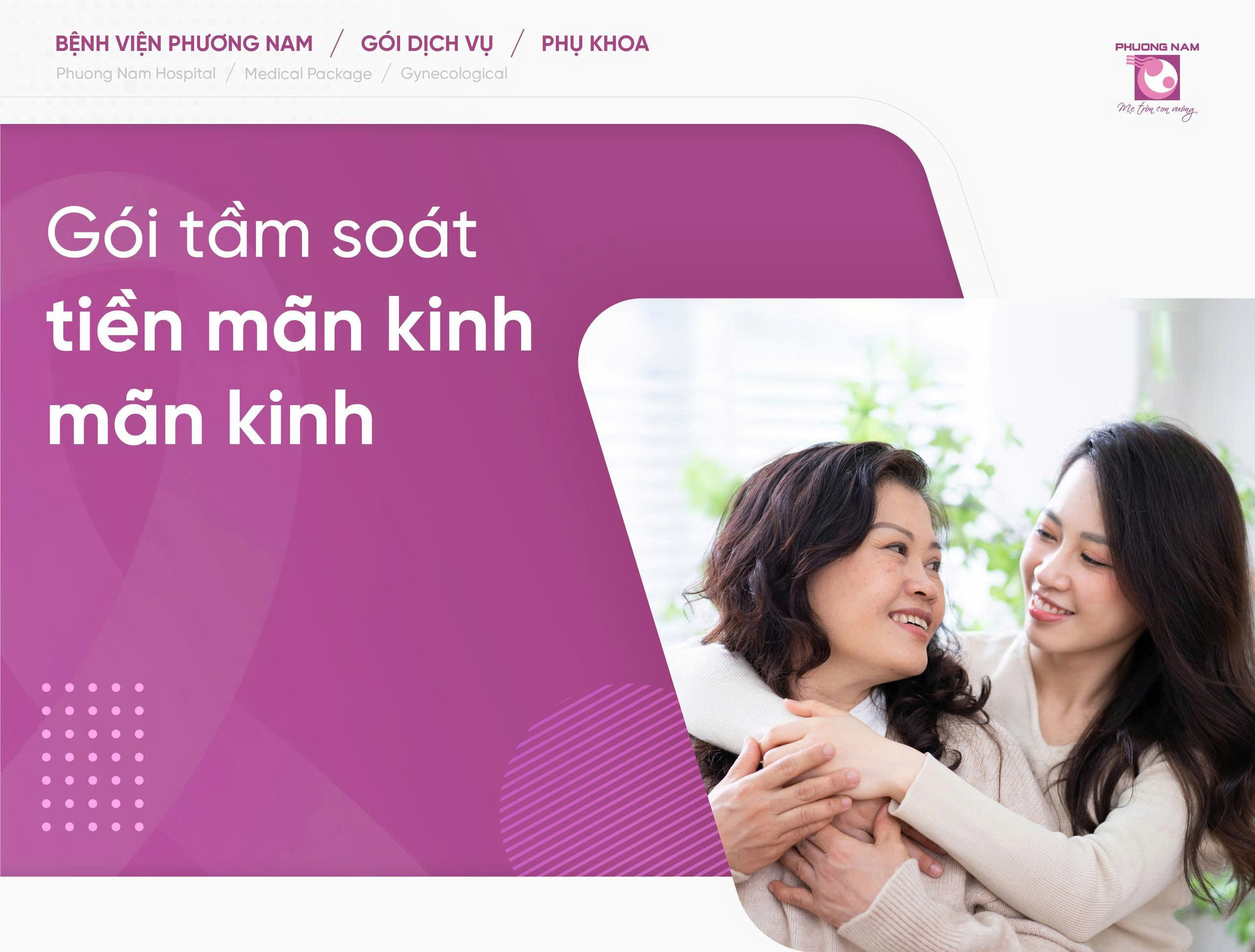Gói khám sức khỏe Tiền Mãn Kinh - Mãn Kinh