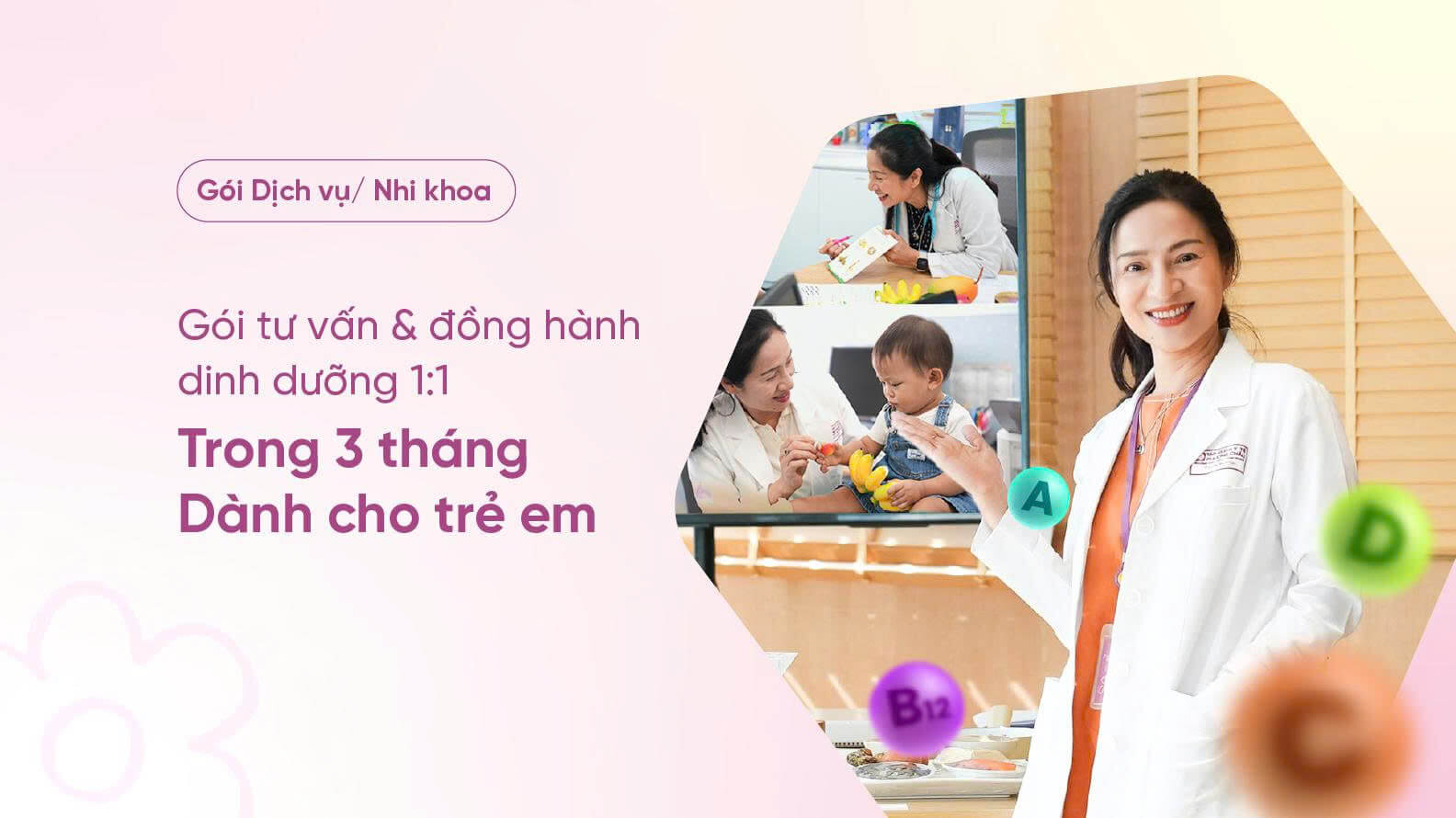 Gói Đồng hành dinh dưỡng 3 tháng