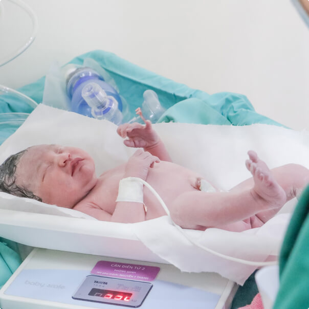 The baby was born in Phuong Chau