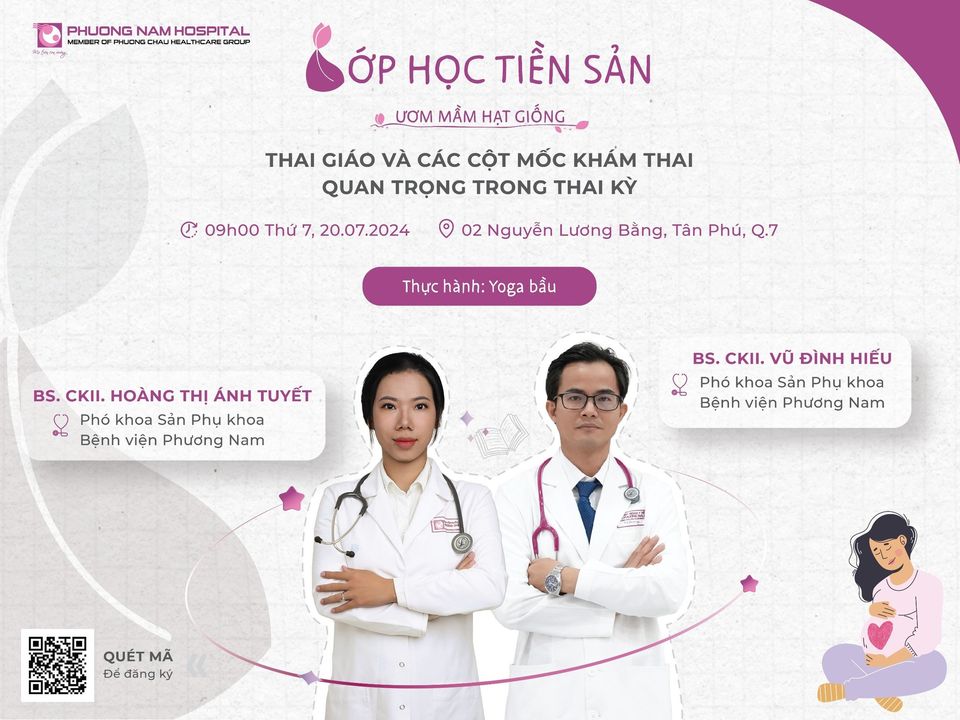Lớp học tiền sản Phương Nam - Tháng 07/2024.