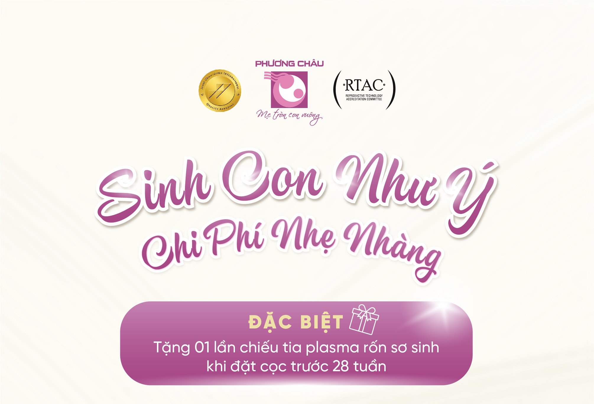 Sinh Con Như Ý - Chi Phí Nhẹ Nhàng