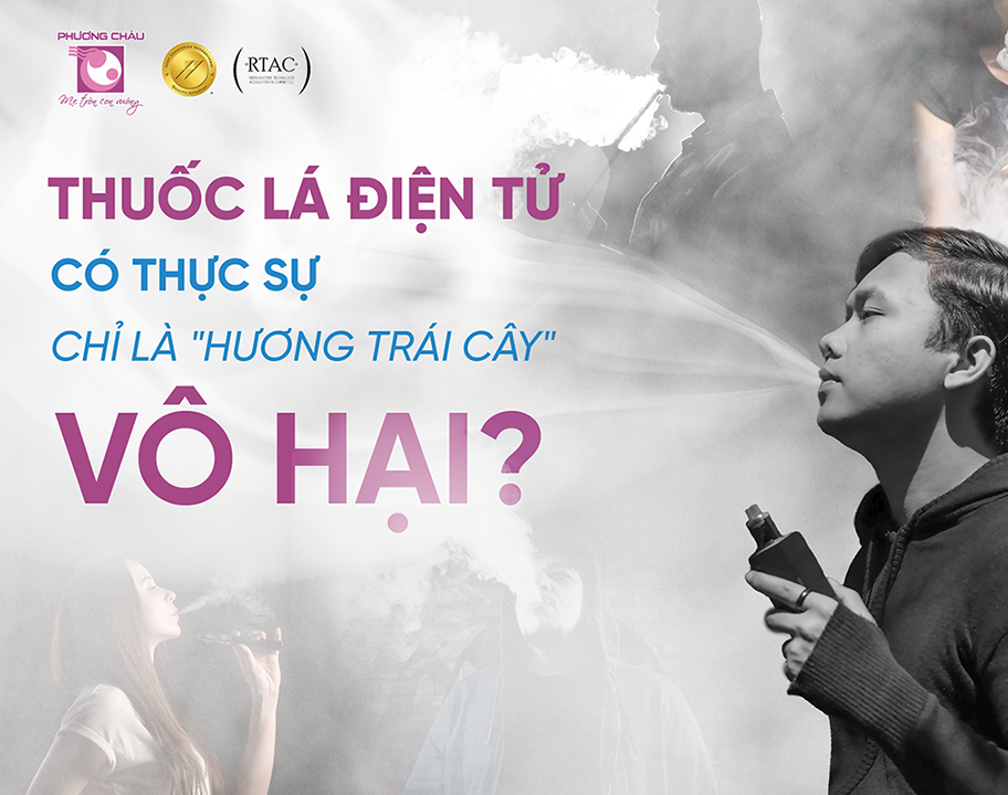 Thuốc lá điện tử có thực sự chỉ là "hương trái cây" vô hại?