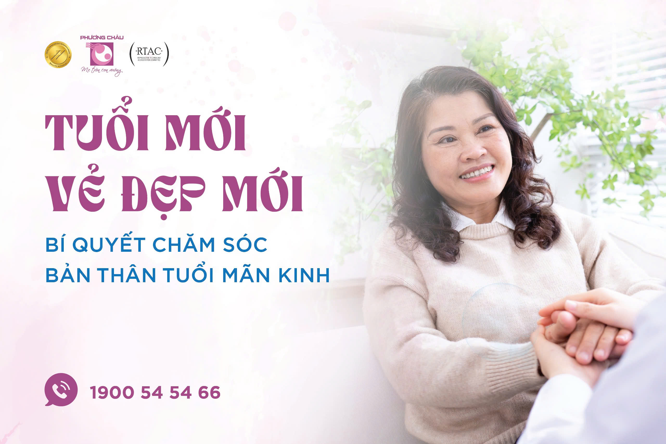 CHĂM SÓC SỨC KHỎE VÀ LÀM ĐẸP TUỔI MÃN KINH