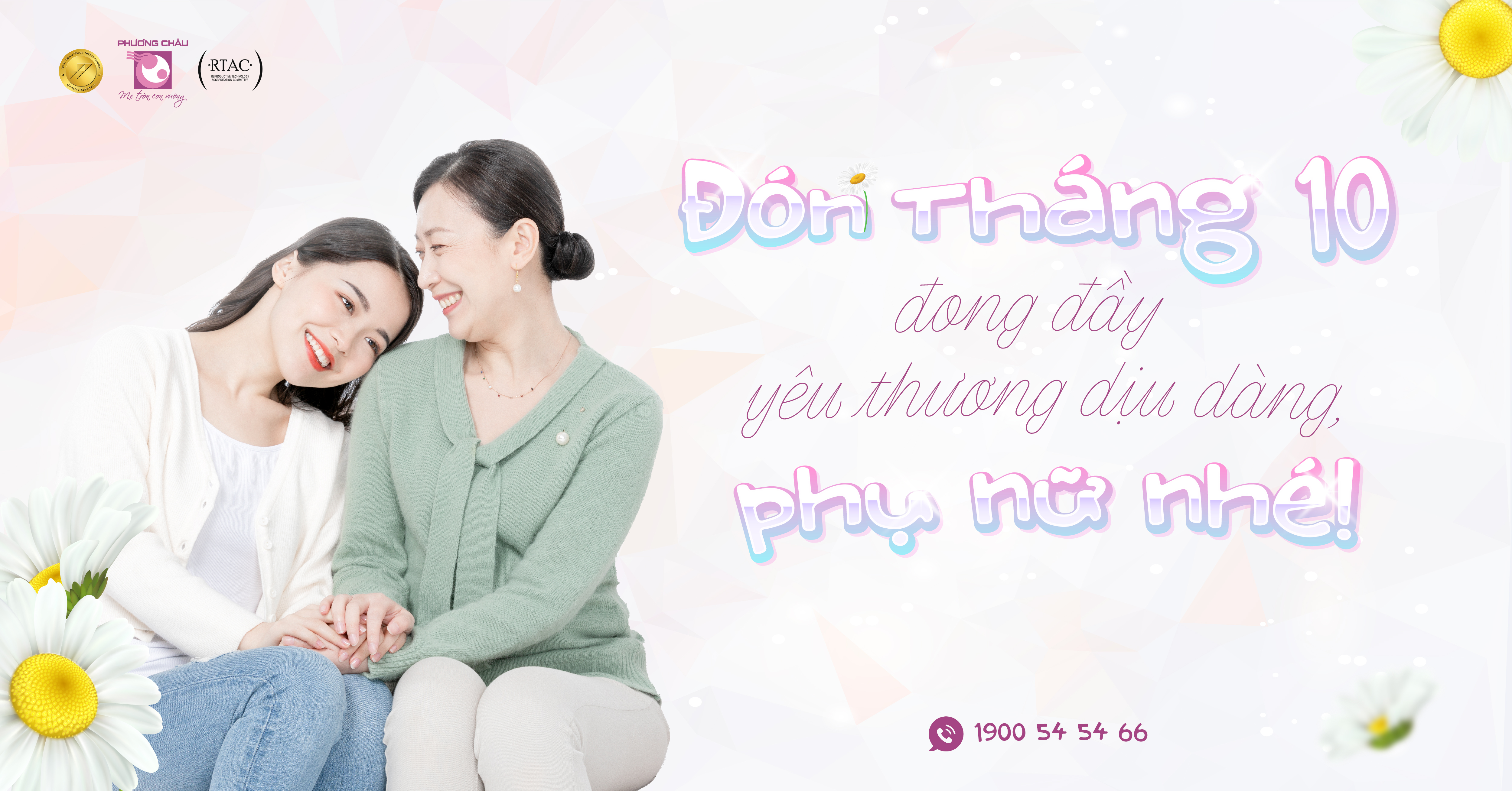 ĐÓN THÁNG 10 ĐONG ĐẦY YÊU THƯƠNG DỊU DÀNG, PHỤ NỮ NHÉ!