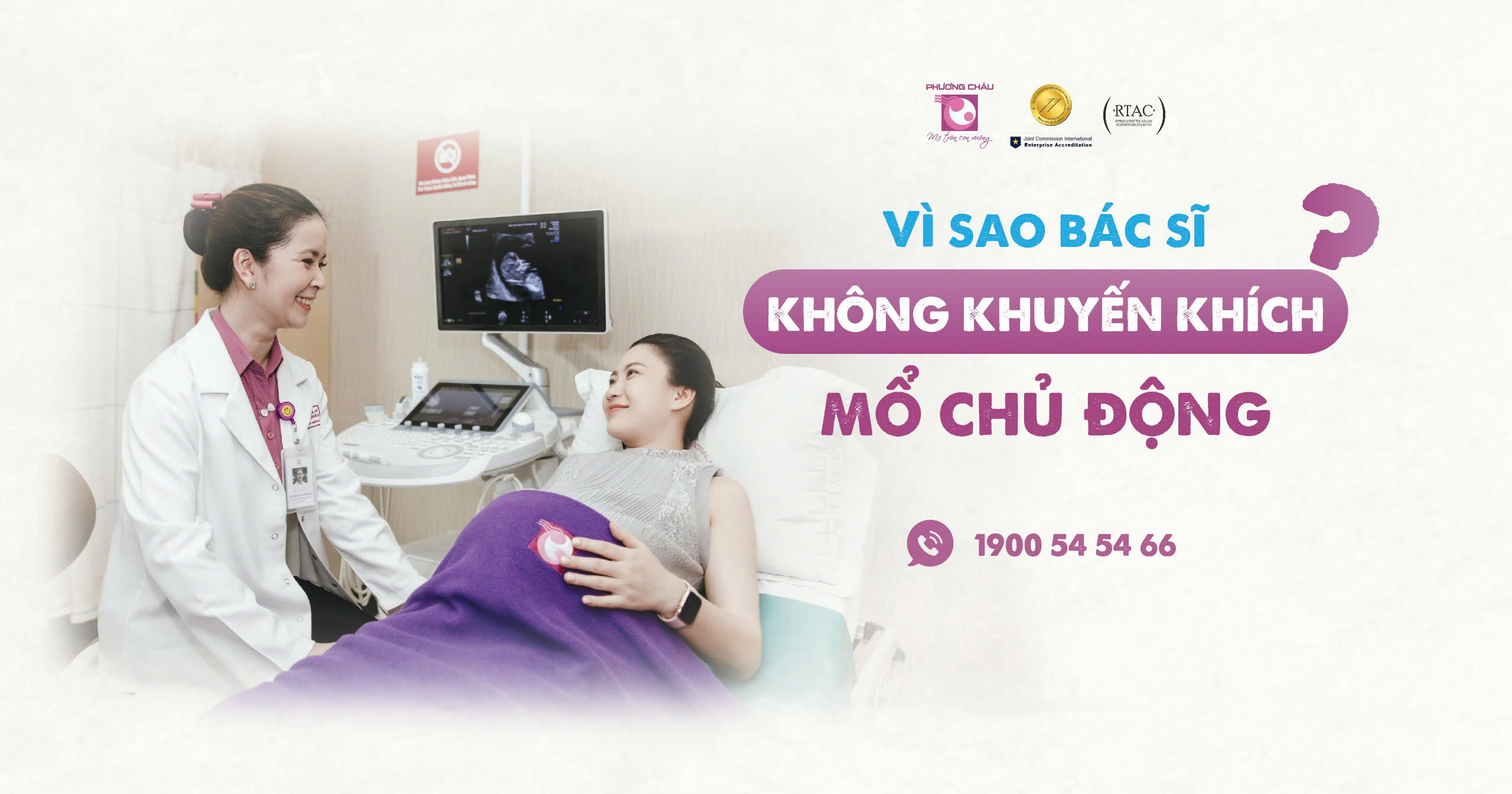 Vì sao bác sĩ không khuyến khích mổ chủ động?
