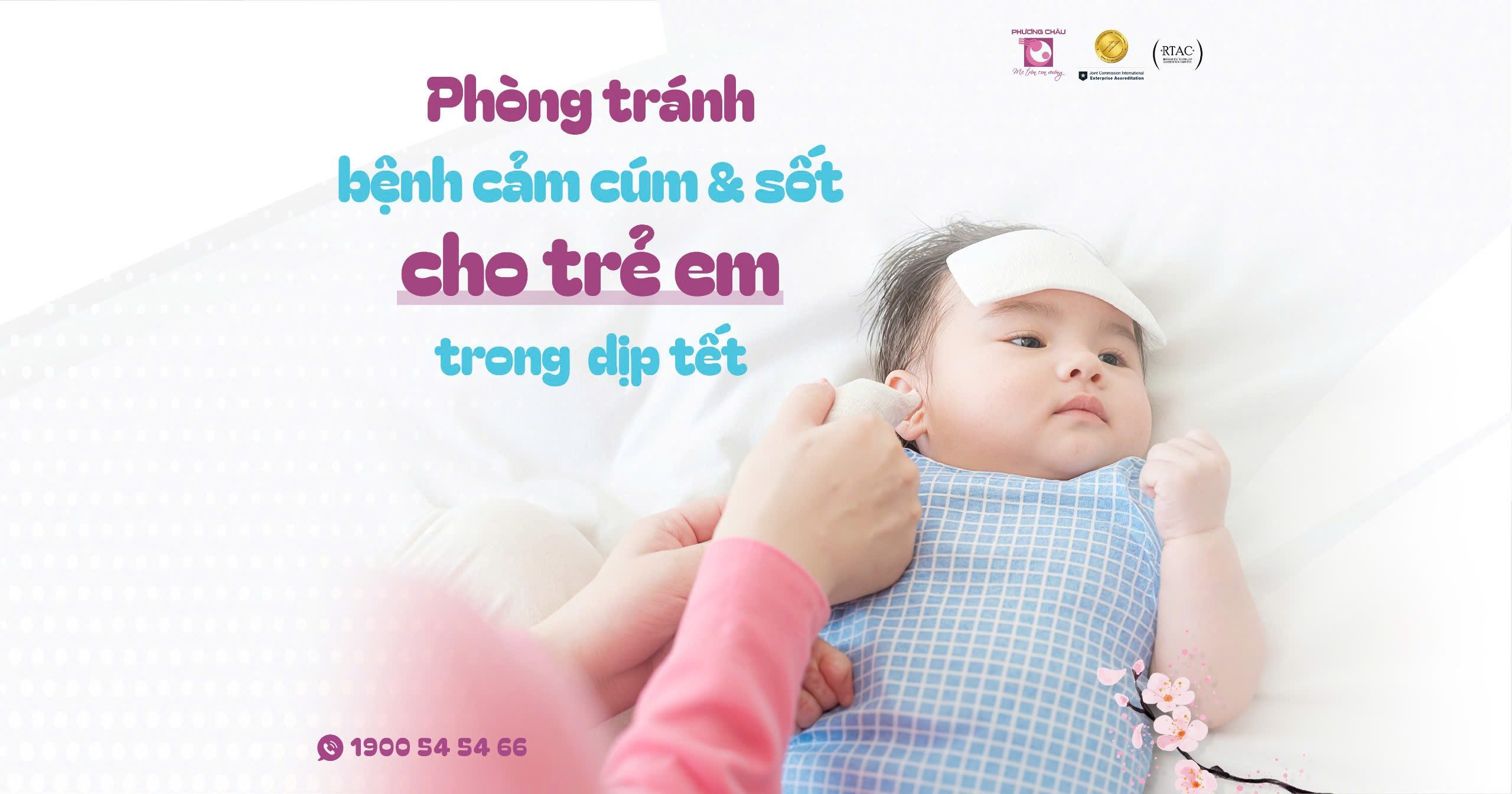 Phòng tránh bệnh cảm cúm và sốt trong dịp Tết cho trẻ em