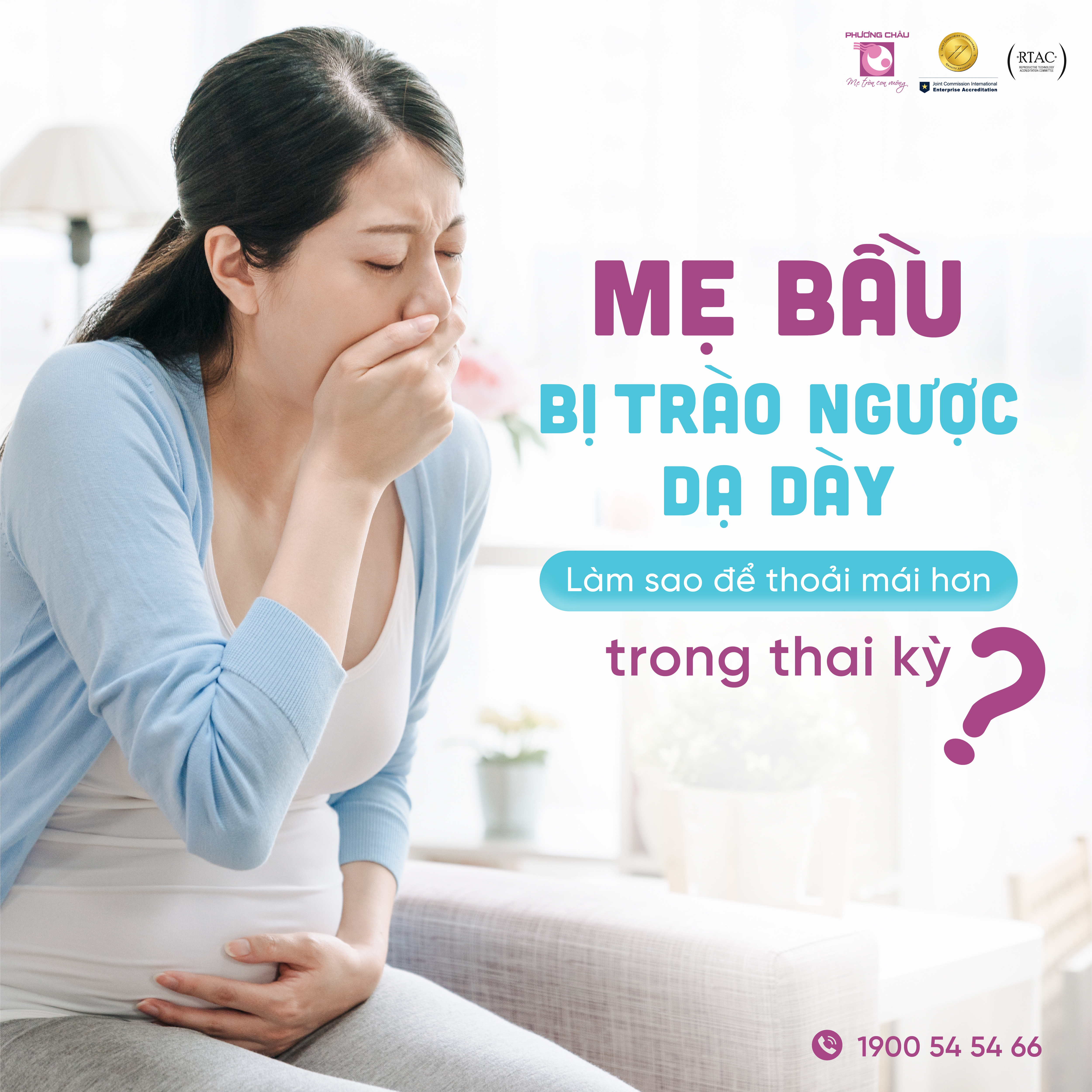 Mẹ bầu bị trào ngược dạ dày phải làm sao?