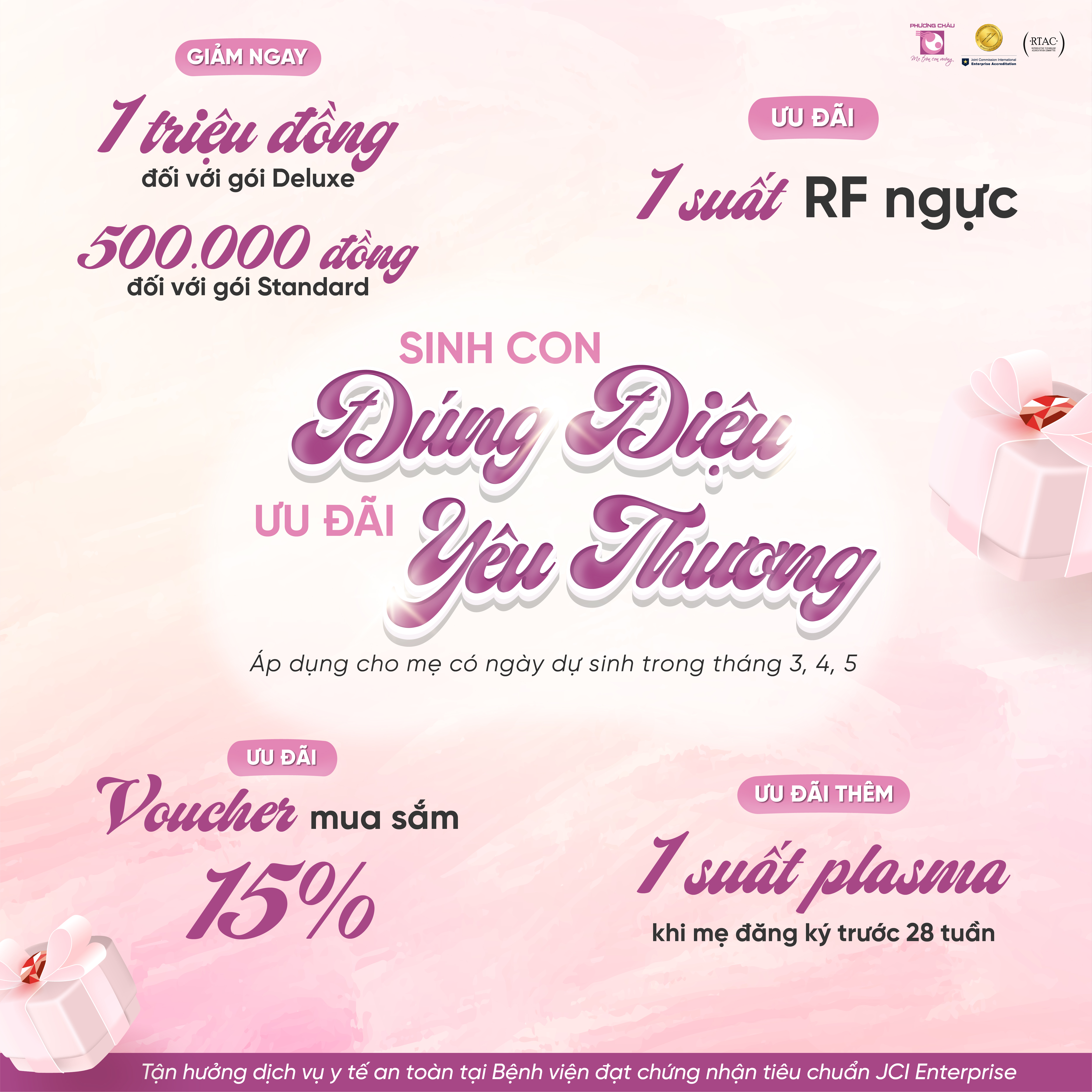 Sinh Con Đúng Điệu - Ưu Đãi Yêu Thương