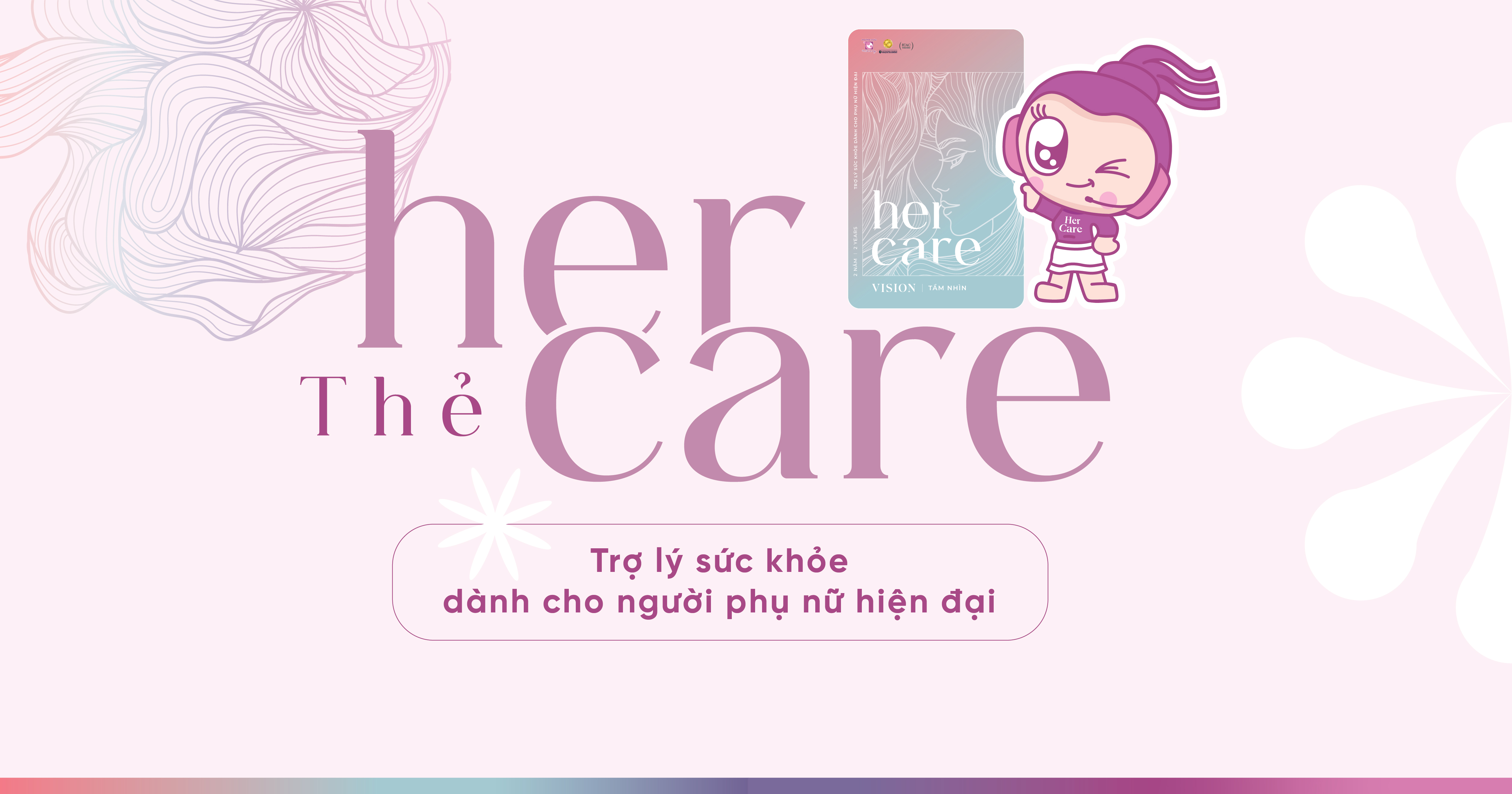 Thẻ HERCARE - Trợ lý sức khỏe dành cho người phụ nữ hiện đại