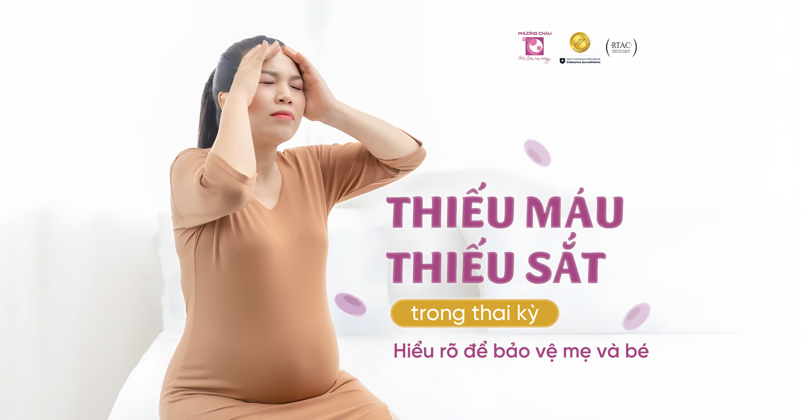 Thiếu máu, thiết sắt trong thai kỳ: Hiểu rõ để bảo vệ mẹ và bé