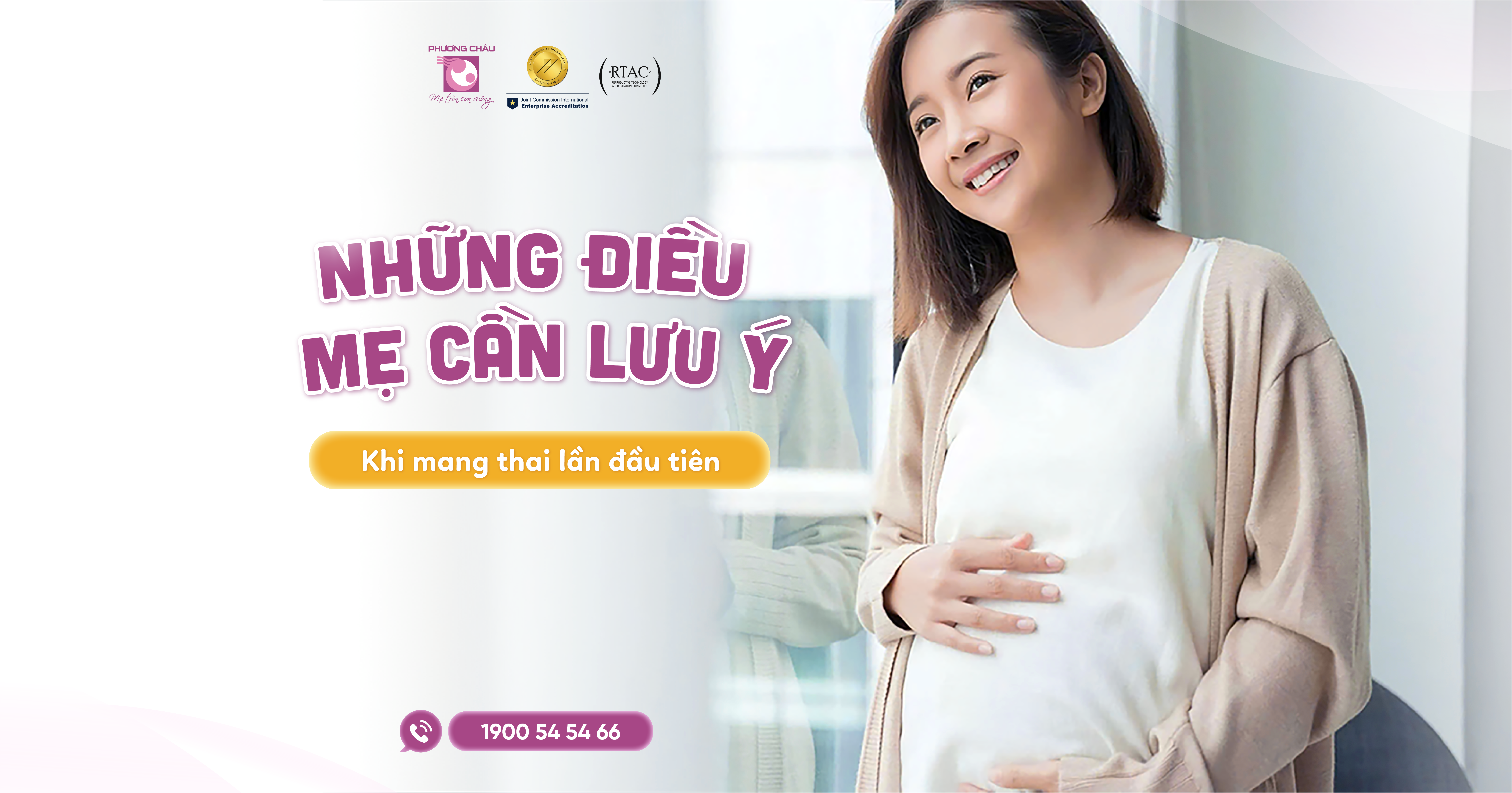 Những điều mẹ cần lưu ý khi mang thai lần đầu tiên