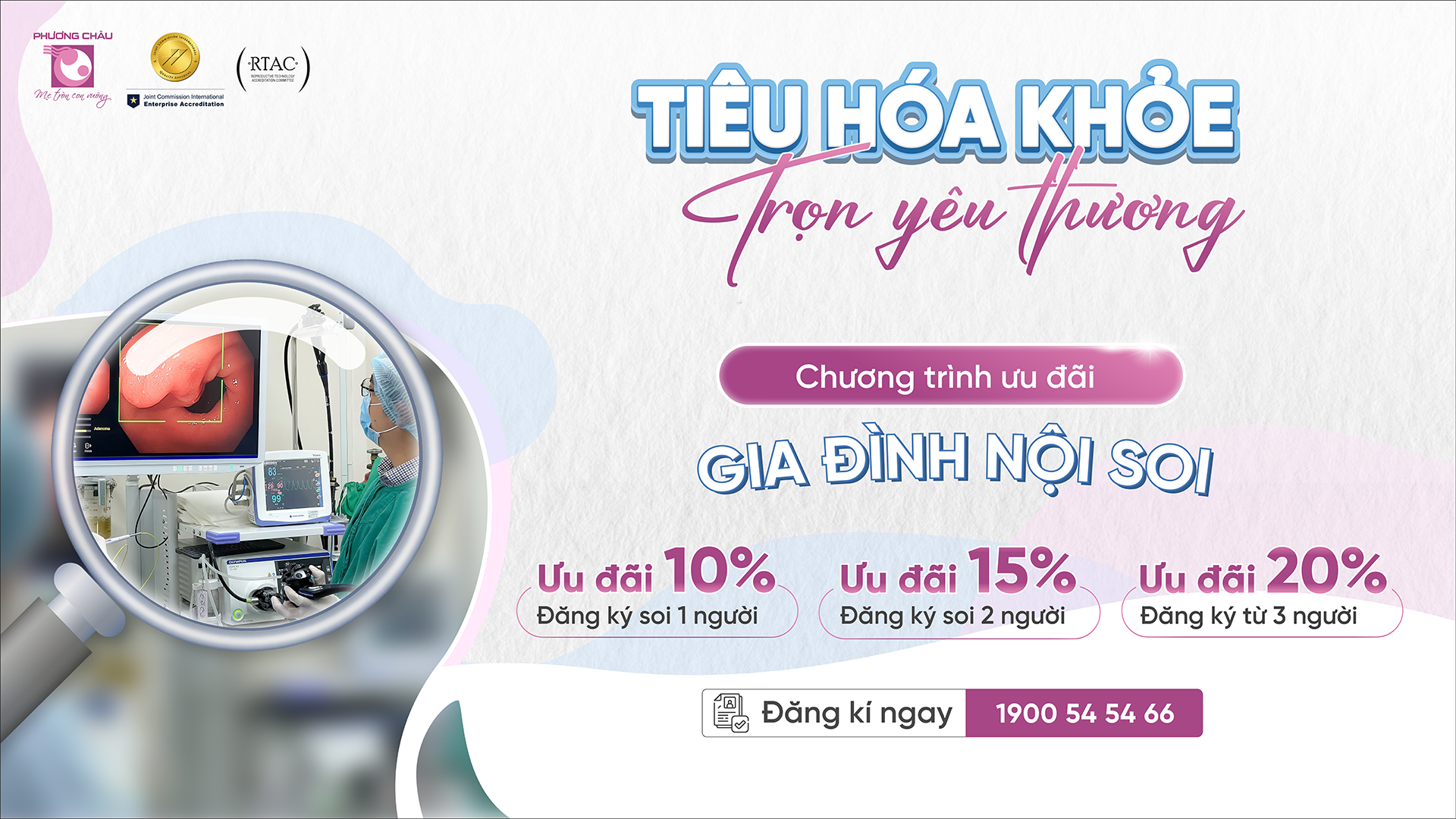 Gia đình nội soi - Tiêu hóa khỏe trọn yêu thương