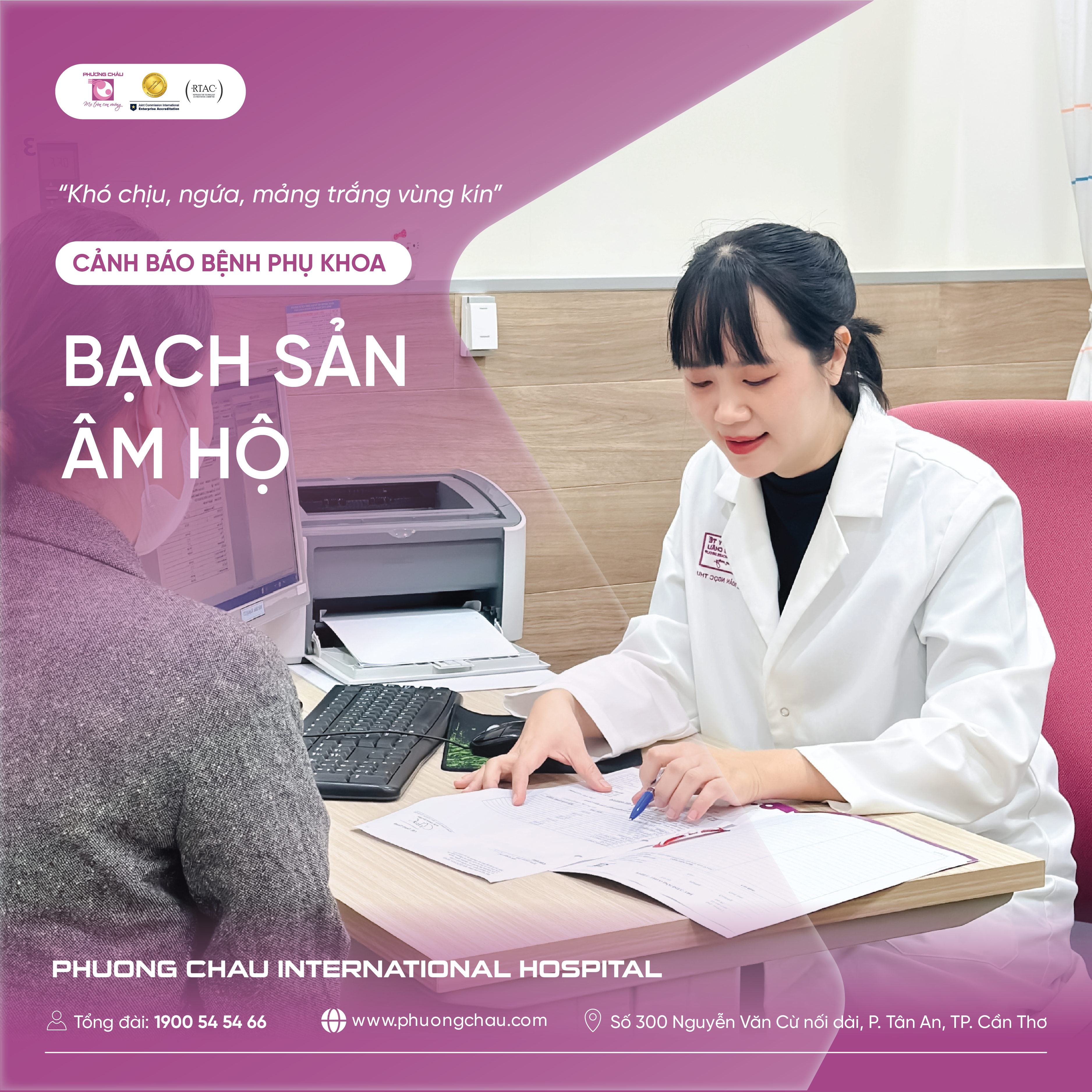 Mảng trắng dai dẳng vùng kín – Cảnh báo về bệnh lý phụ khoa hiếm gặp