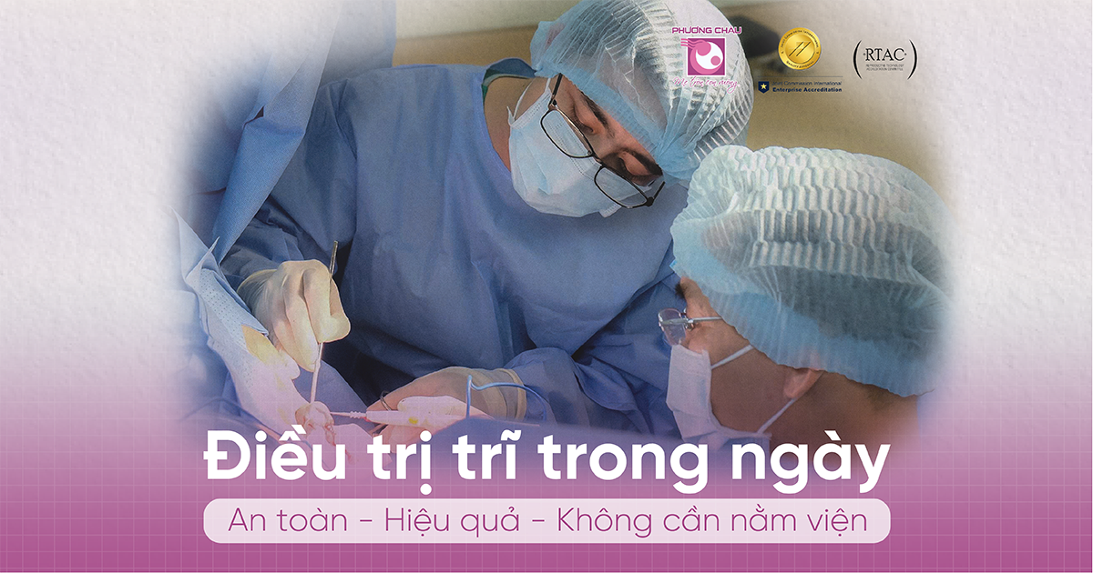 Điều trị trĩ về trong ngày: Hiệu quả – An toàn – Không cần nằm viện