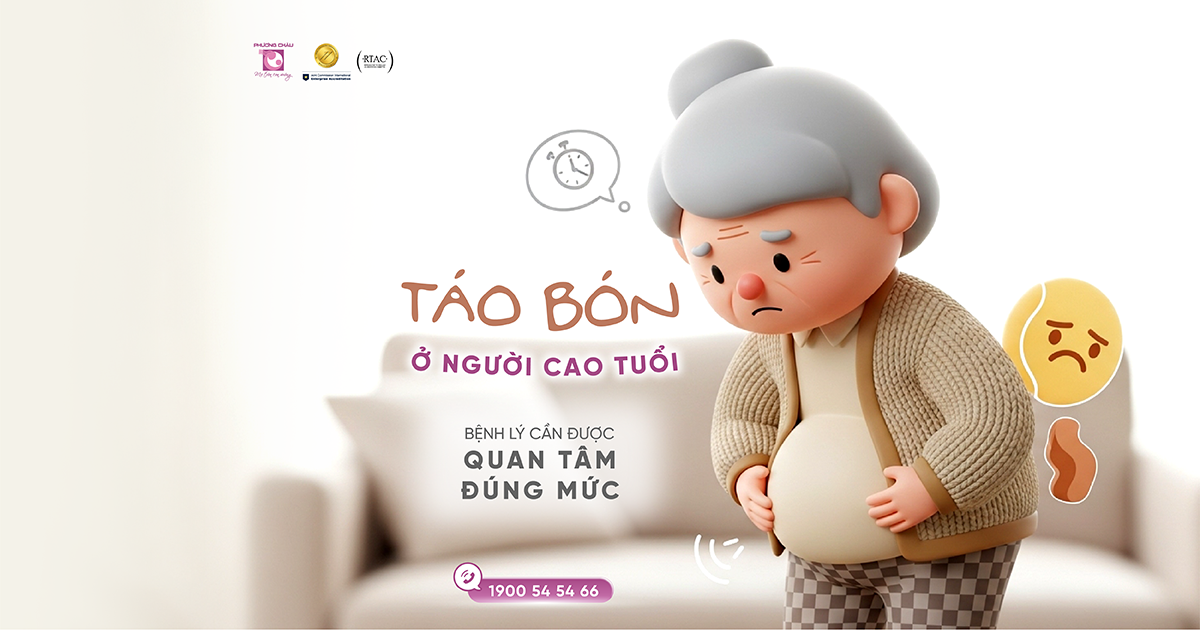Táo bón ở người cao tuổi: Bệnh lý cần được quan tâm đúng mức