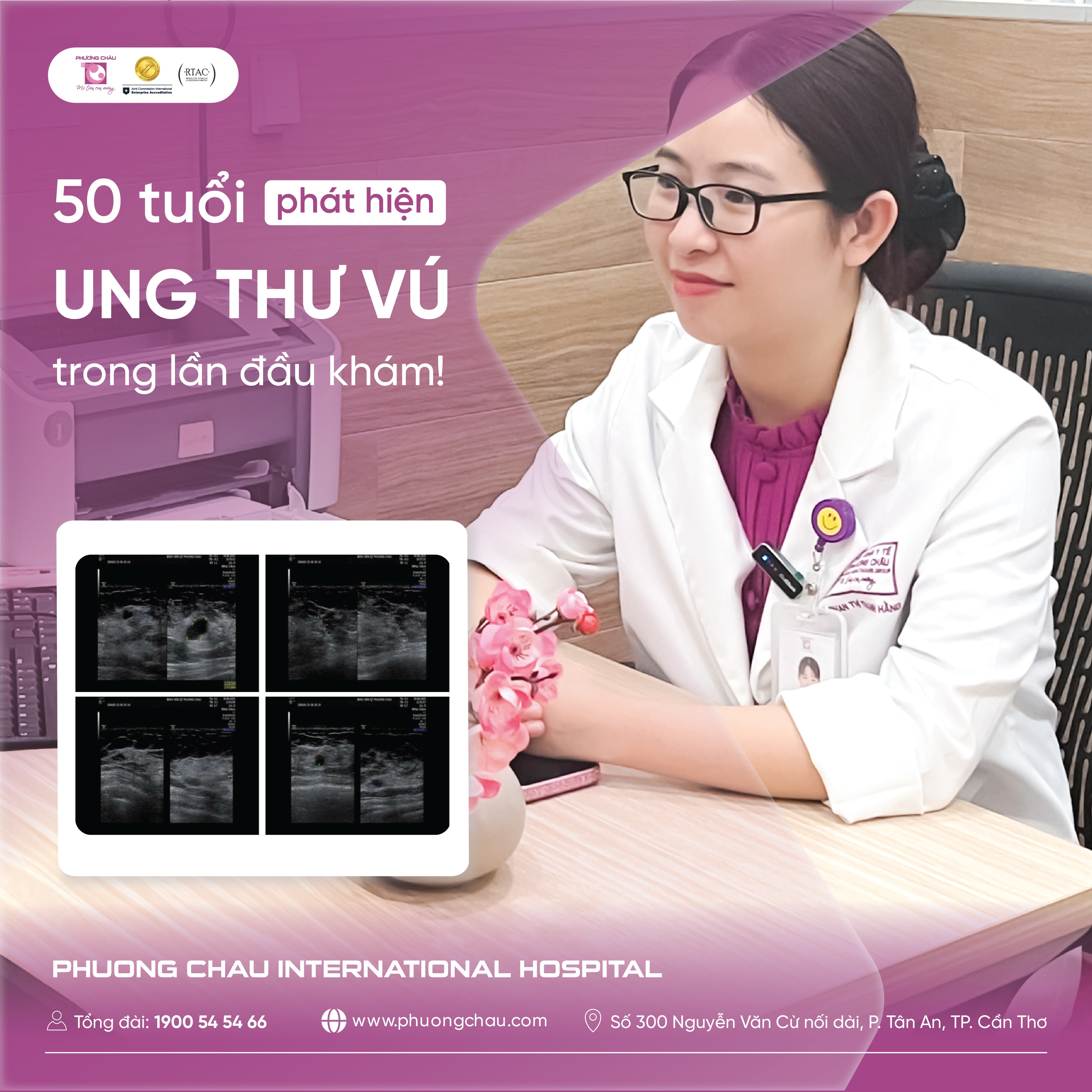 HÀNH TRÌNH YÊU THƯƠNG BẢN THÂN – TẦM SOÁT UNG THƯ VÚ, ĐỪNG BỎ LỠ!