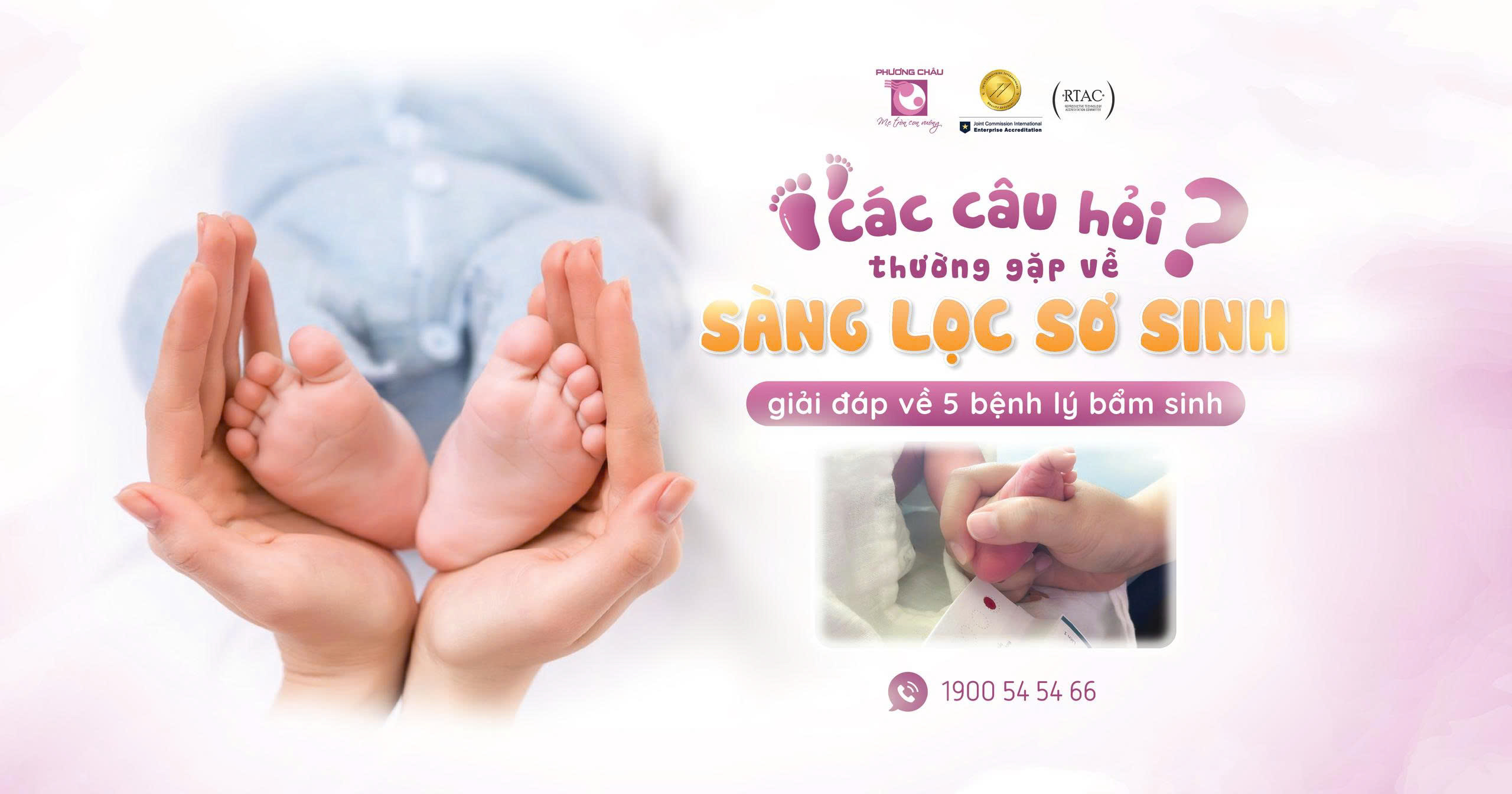 5 bệnh lý bẩm sinh trong sàng lọc sơ sinh là gì?