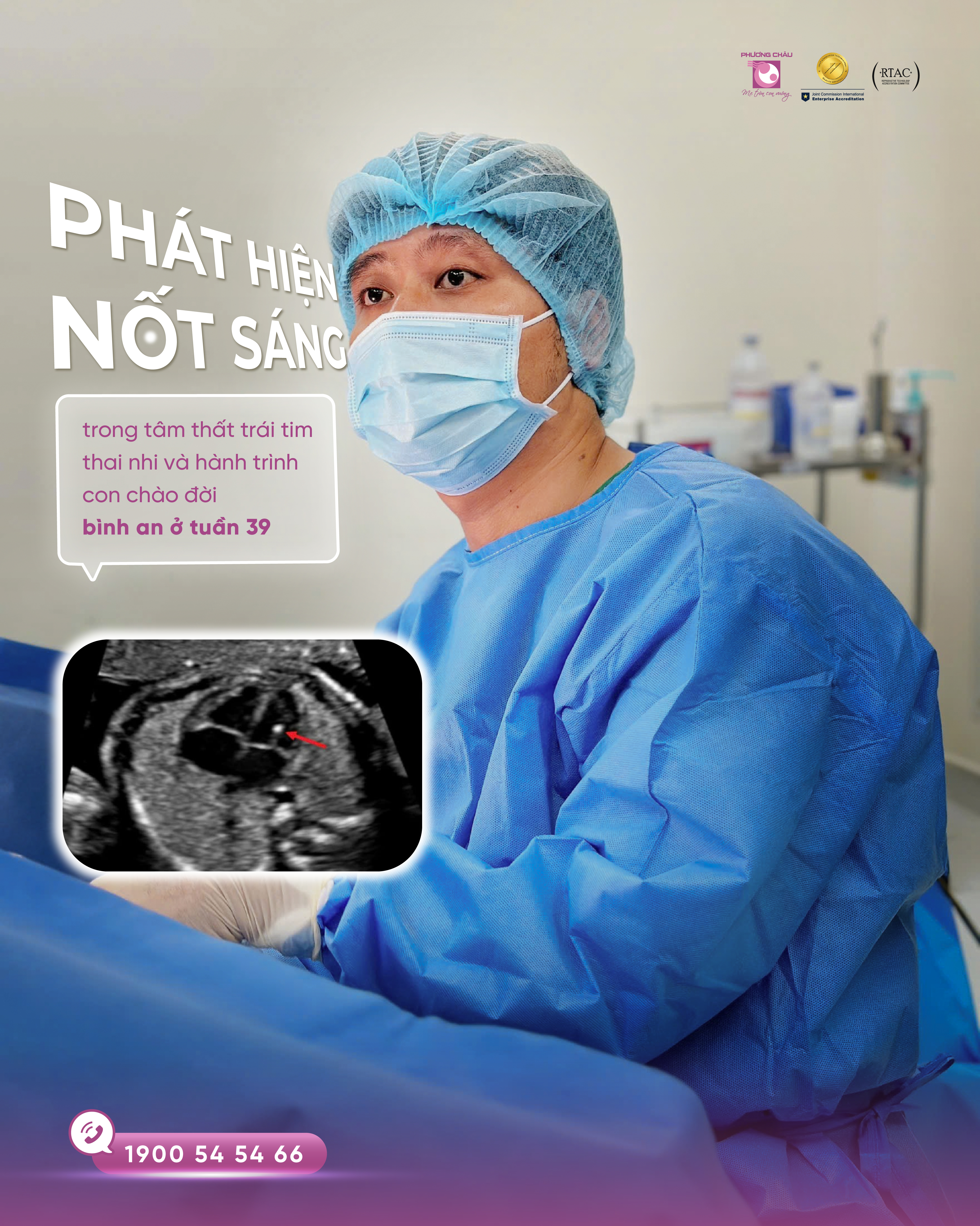 Nốt sáng trong tâm thất trái có ảnh hưởng như nào đến thai nhi?