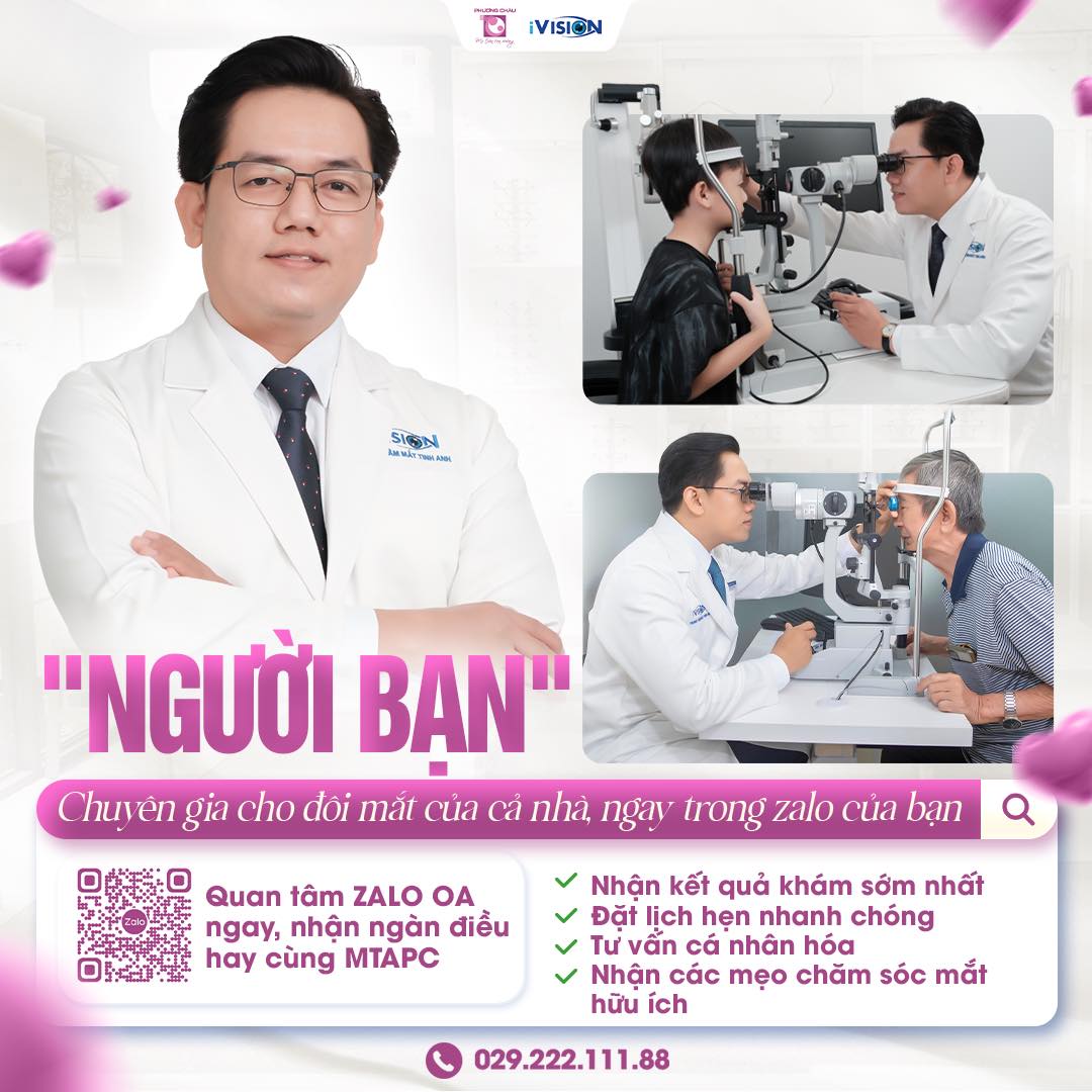 “Người Bạn” Chuyên Gia Cho Đôi Mắt Của Cả Nhà, Ngay Trong Zalo Của Bạn