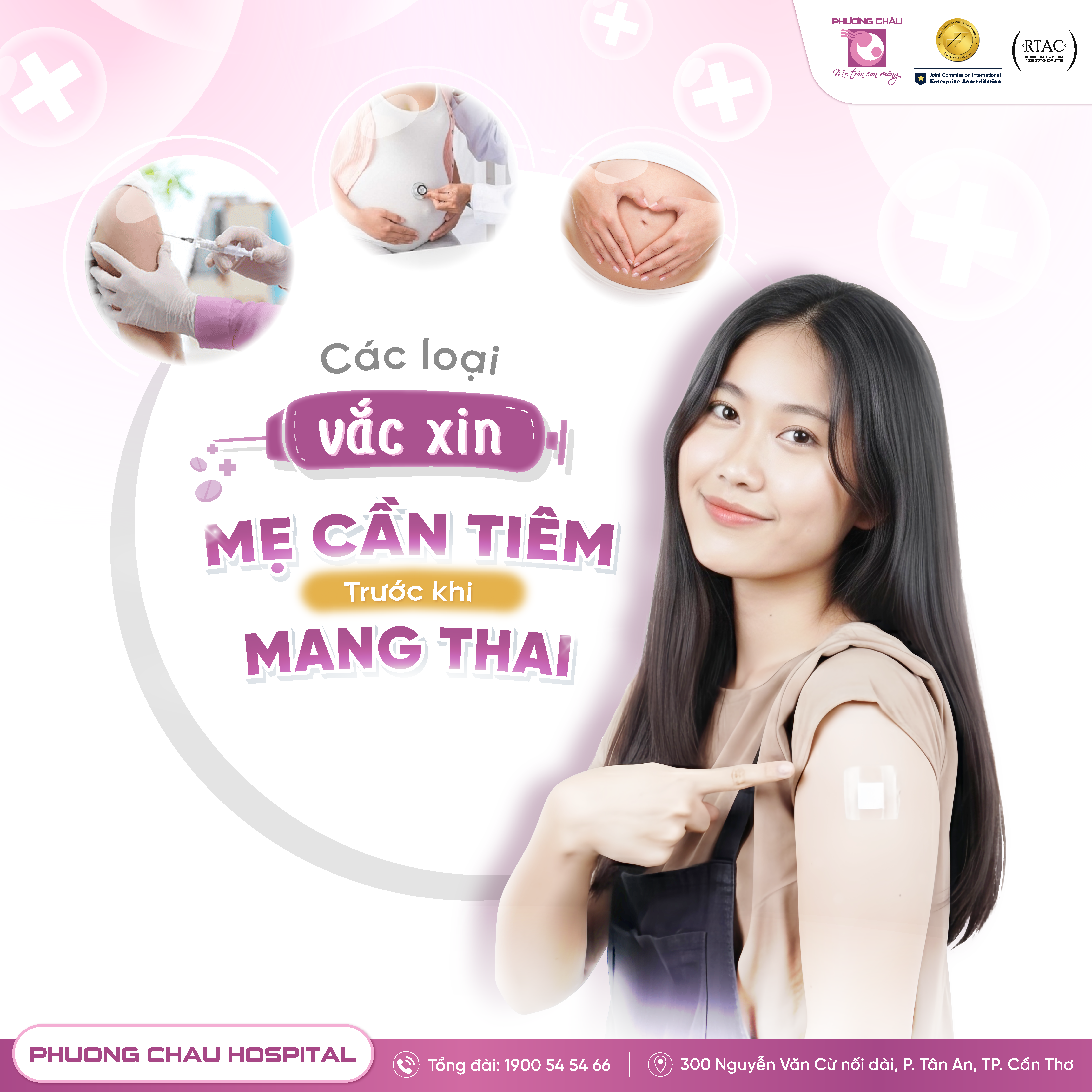 Mẹ cần tiêm phòng gì trước khi mang thai?