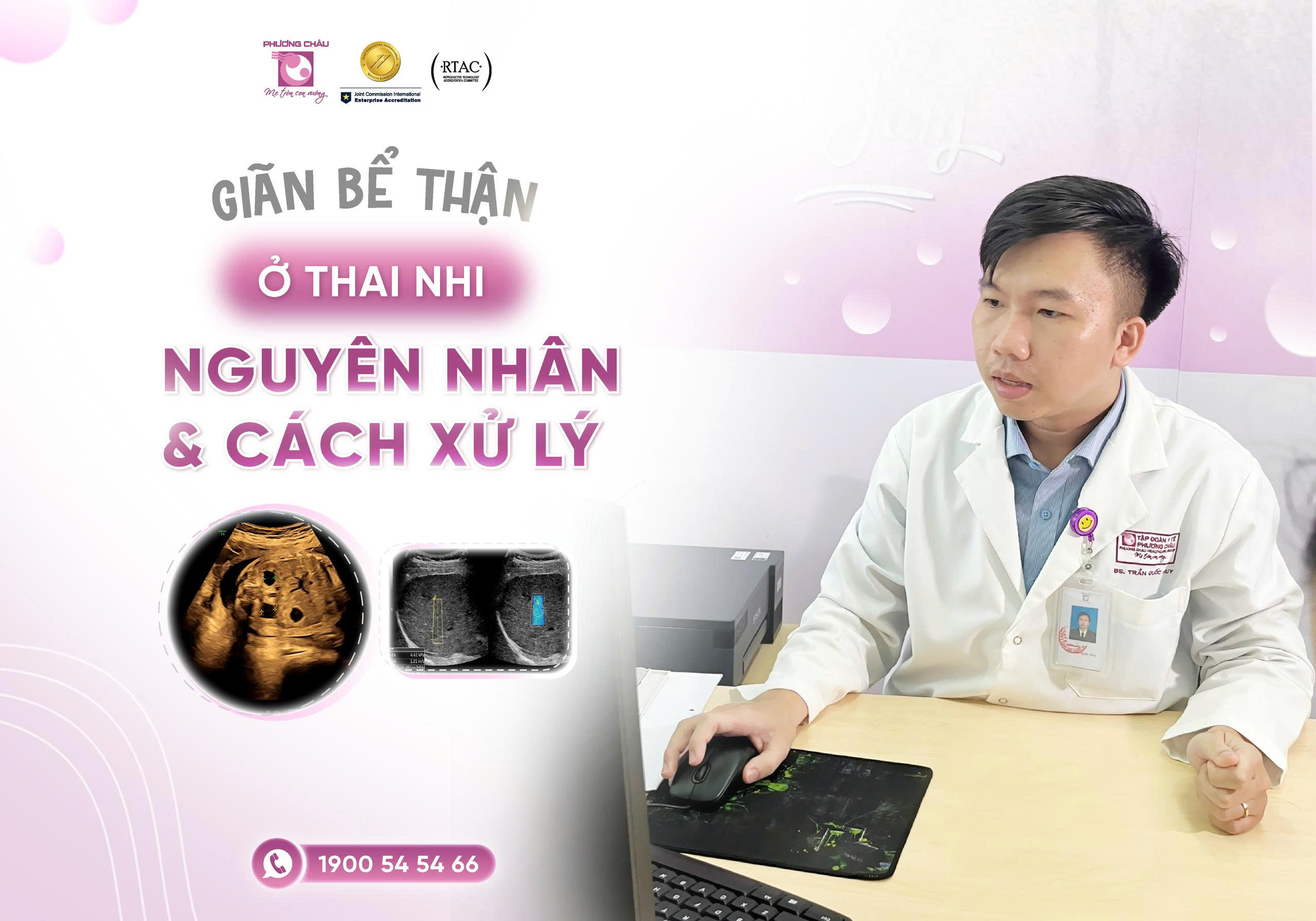 Giãn bể thận ở thai nhi, mẹ bầu cần làm gì?