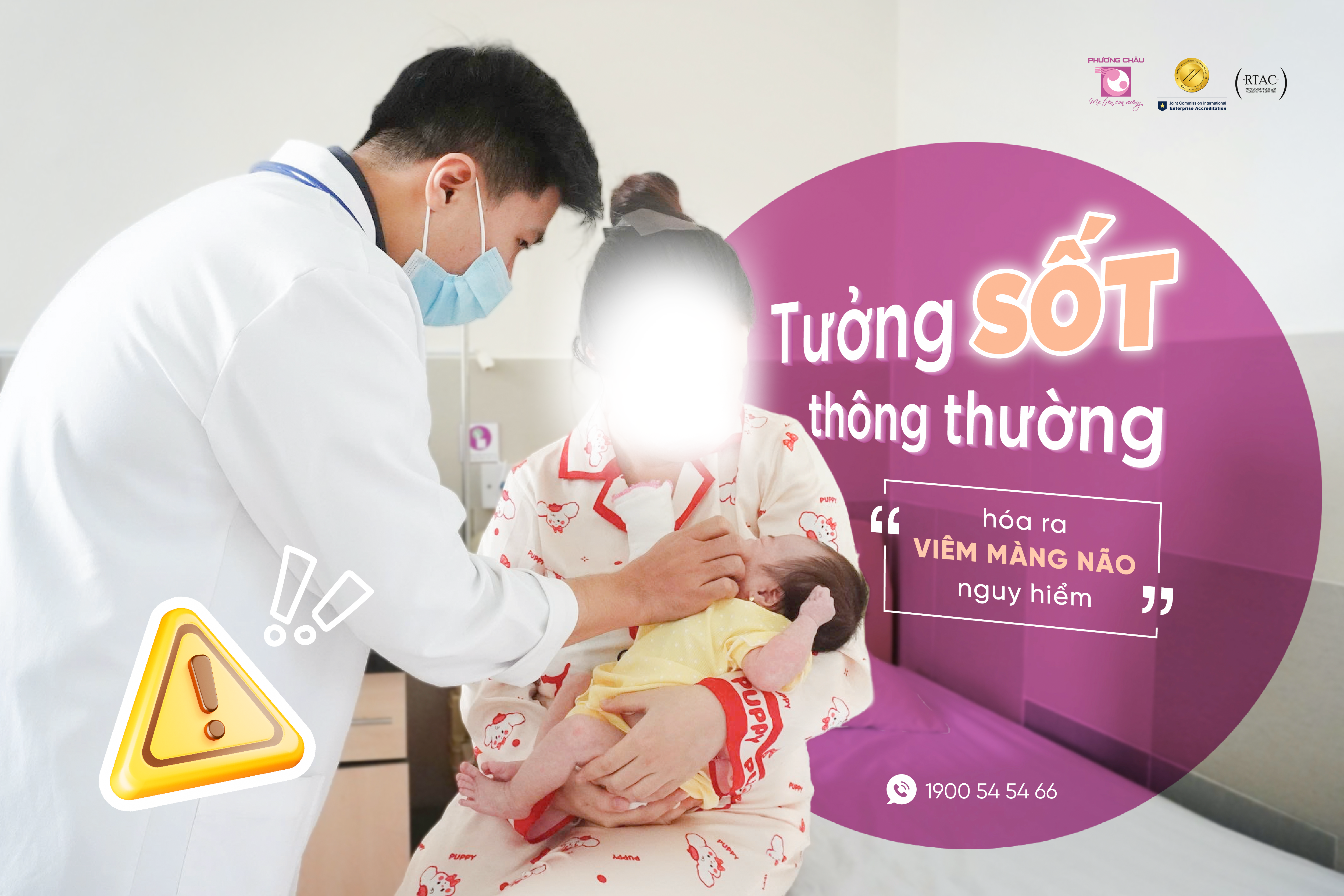 Bé 1 tháng tuổi sốt nhiều ngày – Bất ngờ phát hiện mắc viêm màng não