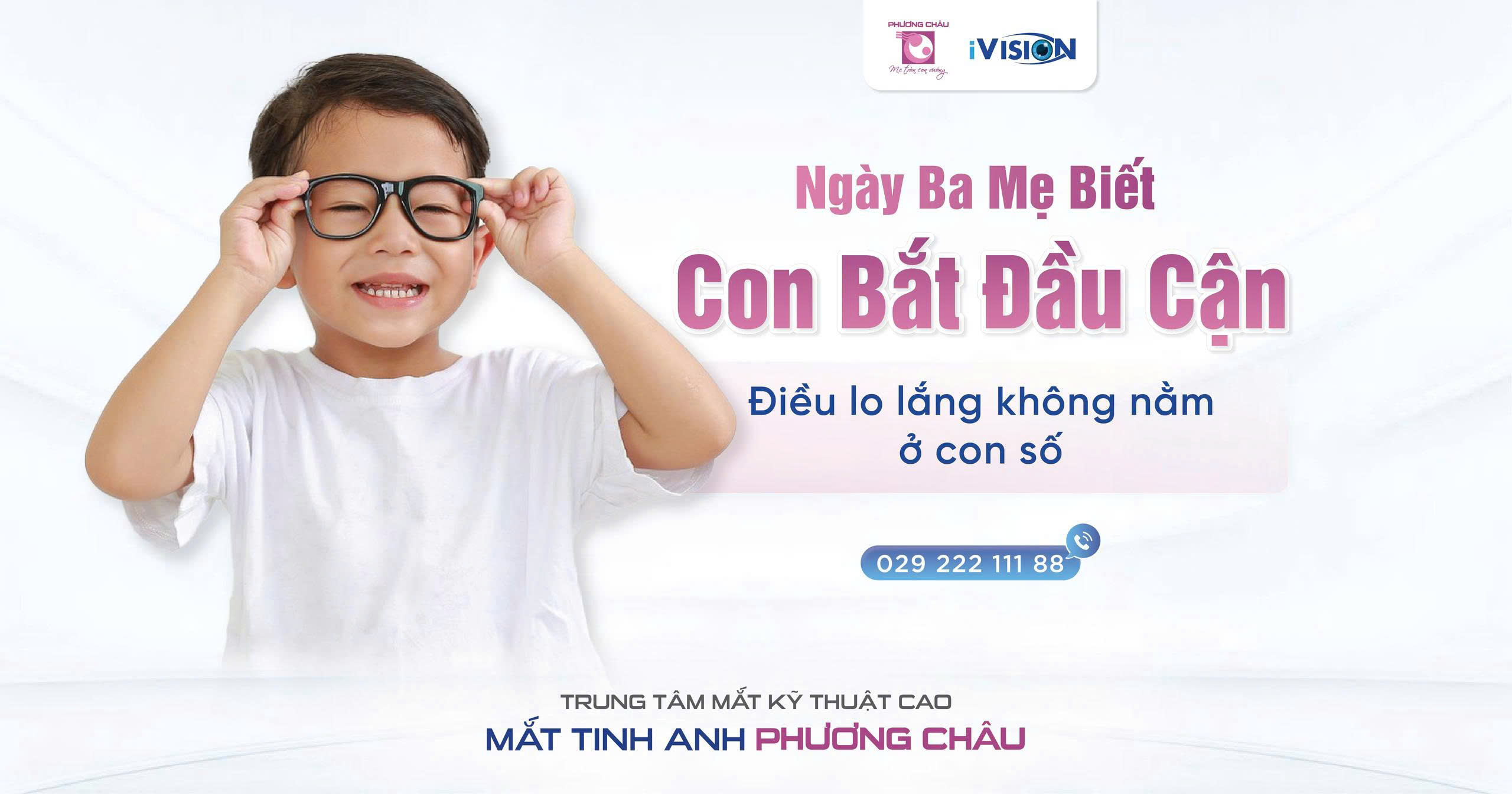 Ngày Ba Mẹ Biết Con Bắt Đầu Cận – Điều Lo Lắng Không Nằm Ở Con Số