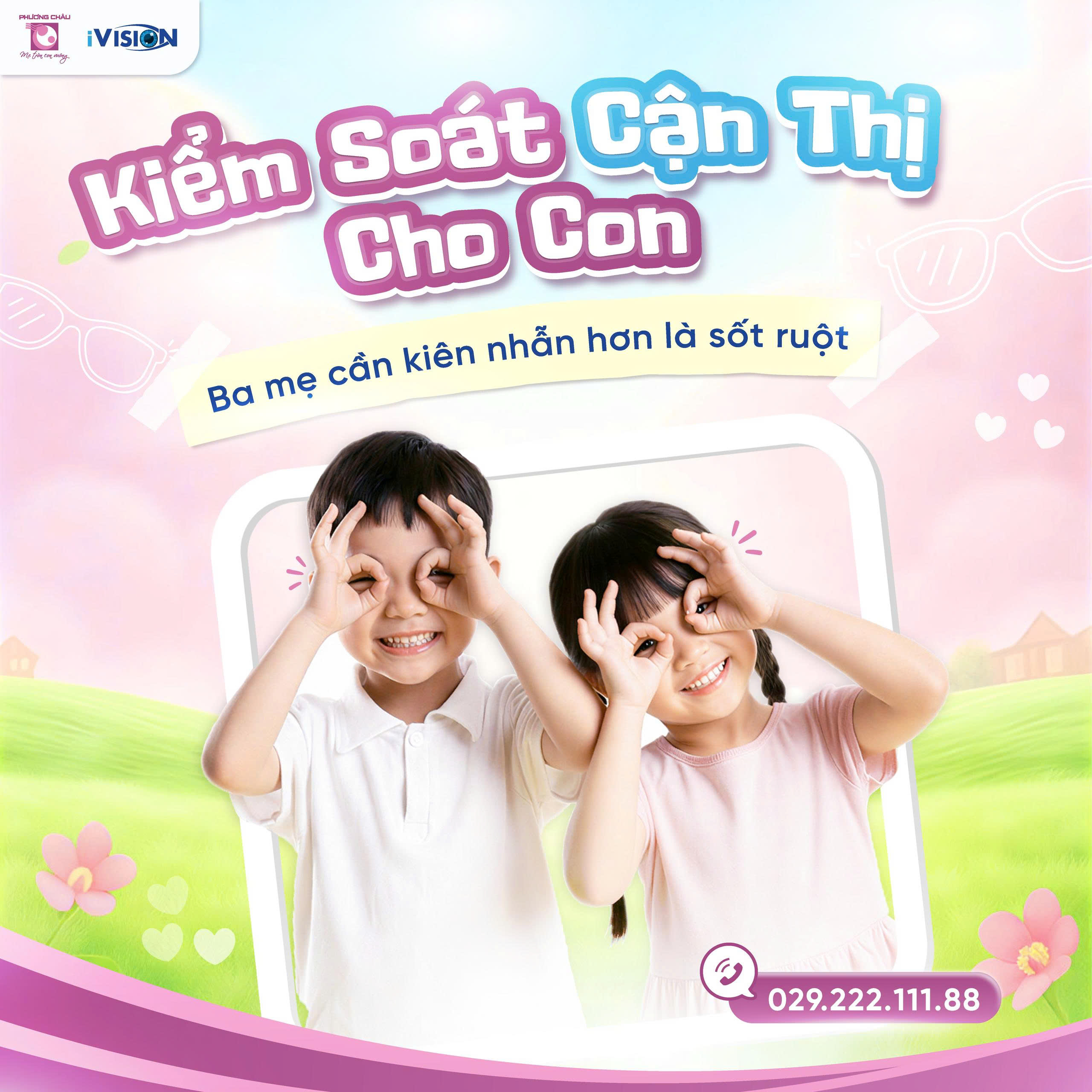 Kiểm soát cận thị cho con – Ba mẹ cần kiên nhẫn hơn là sốt ruột