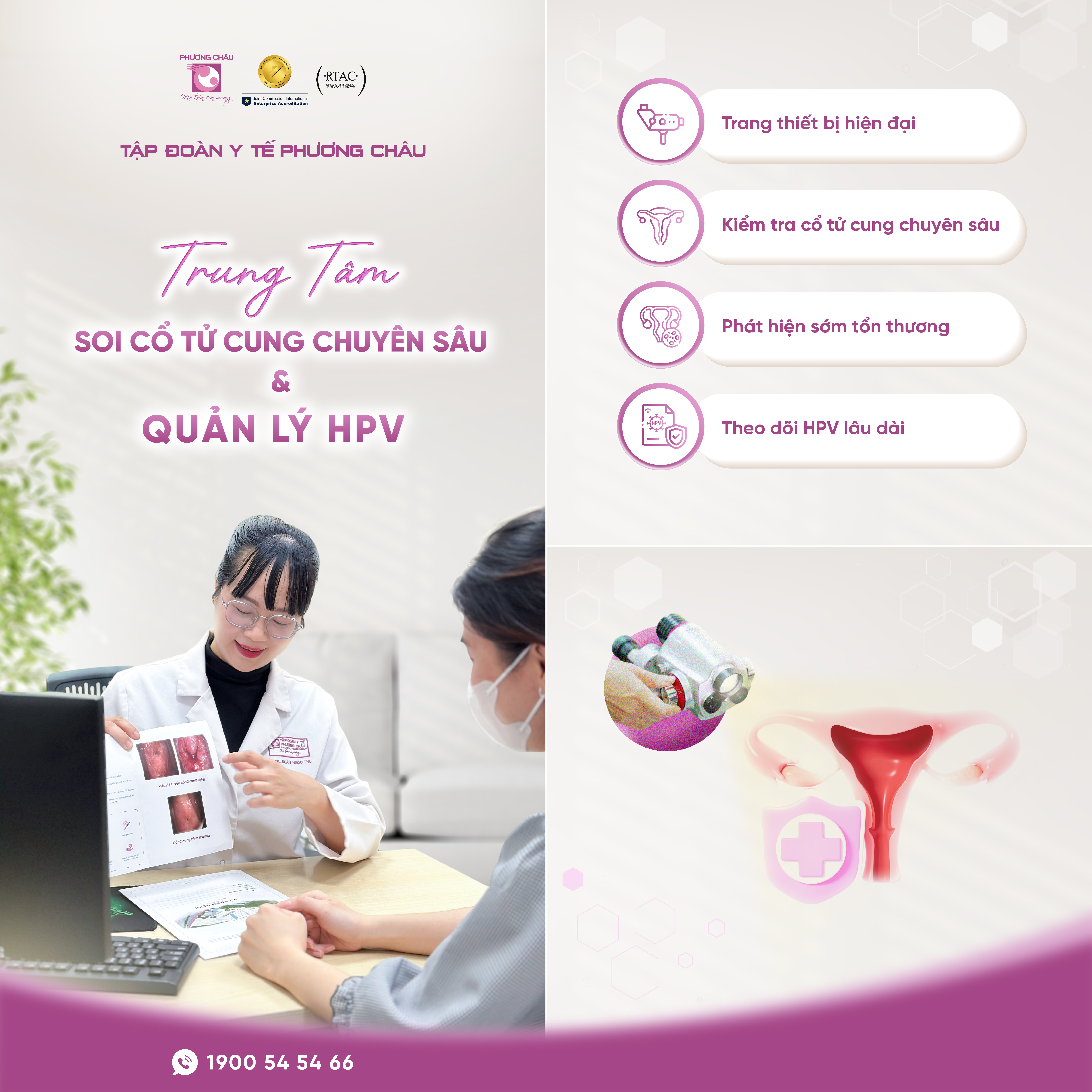 Trung tâm Soi cổ tử cung chuyên sâu & Quản lý HPV